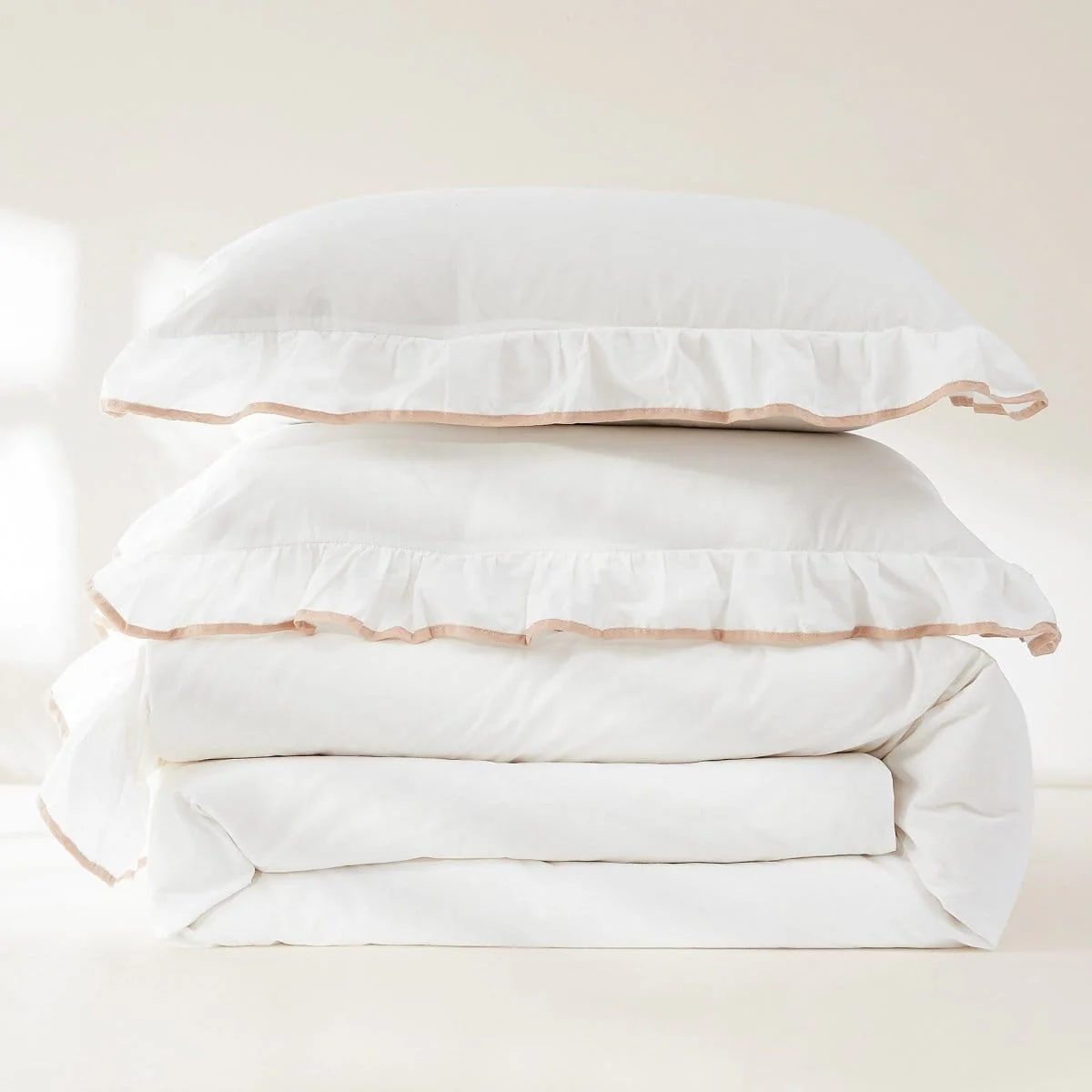 Reyna Contrast Edge Cotton Duvet Cover Set - Image 20