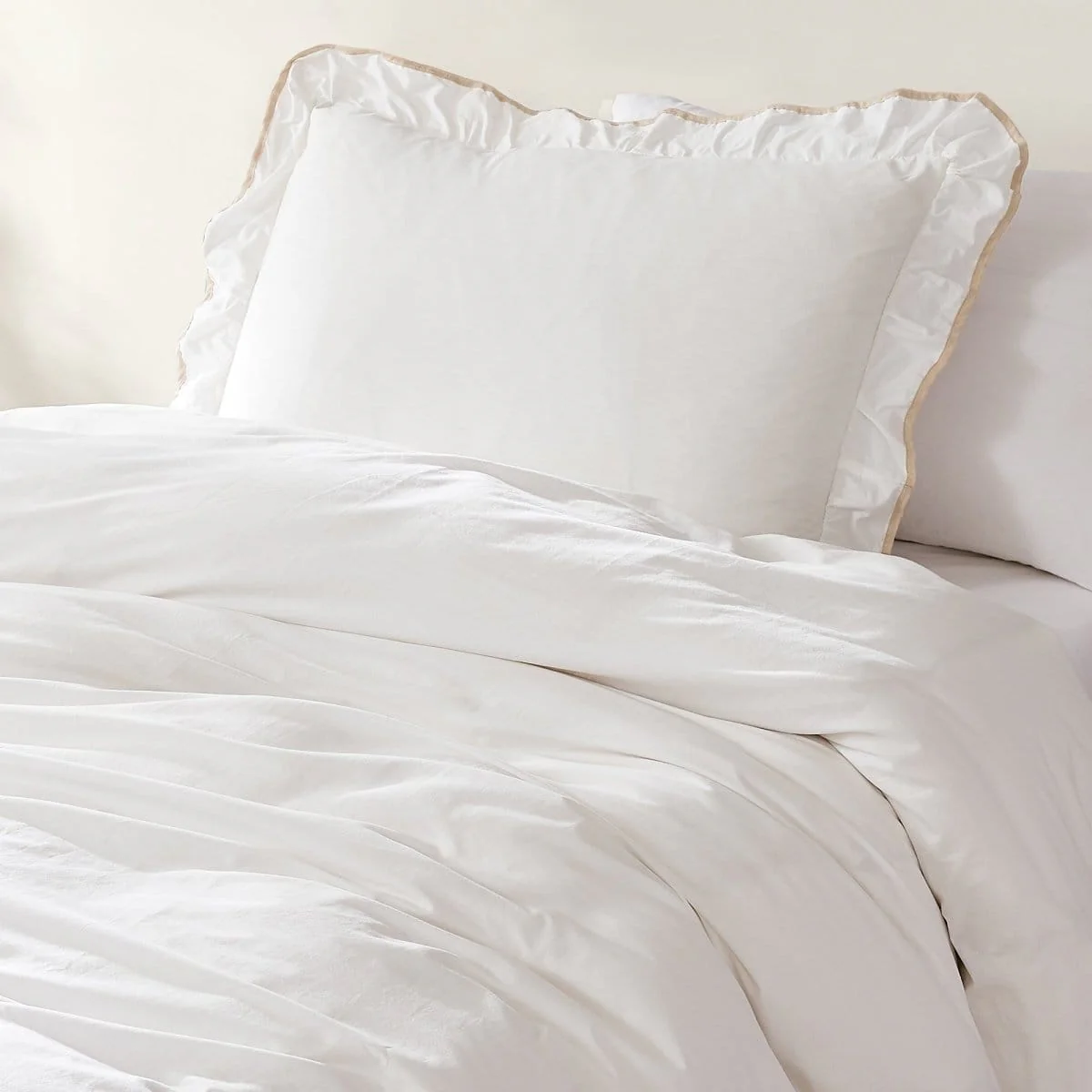 Reyna Contrast Edge Cotton Duvet Cover Set - Image 3
