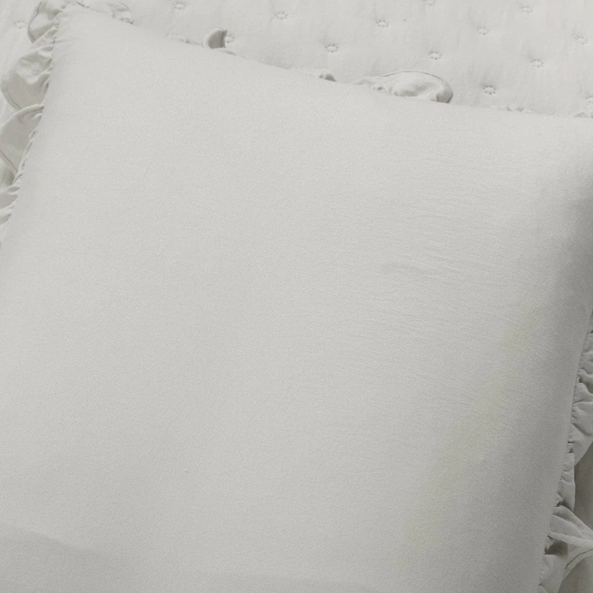 Reyna Ruffle Reversible Oversized 3 Piece Quilt Set - Image 8