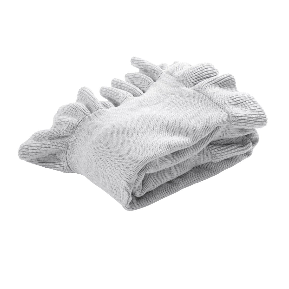 Reyna Soft Knitted Ruffle Throw - Image 10