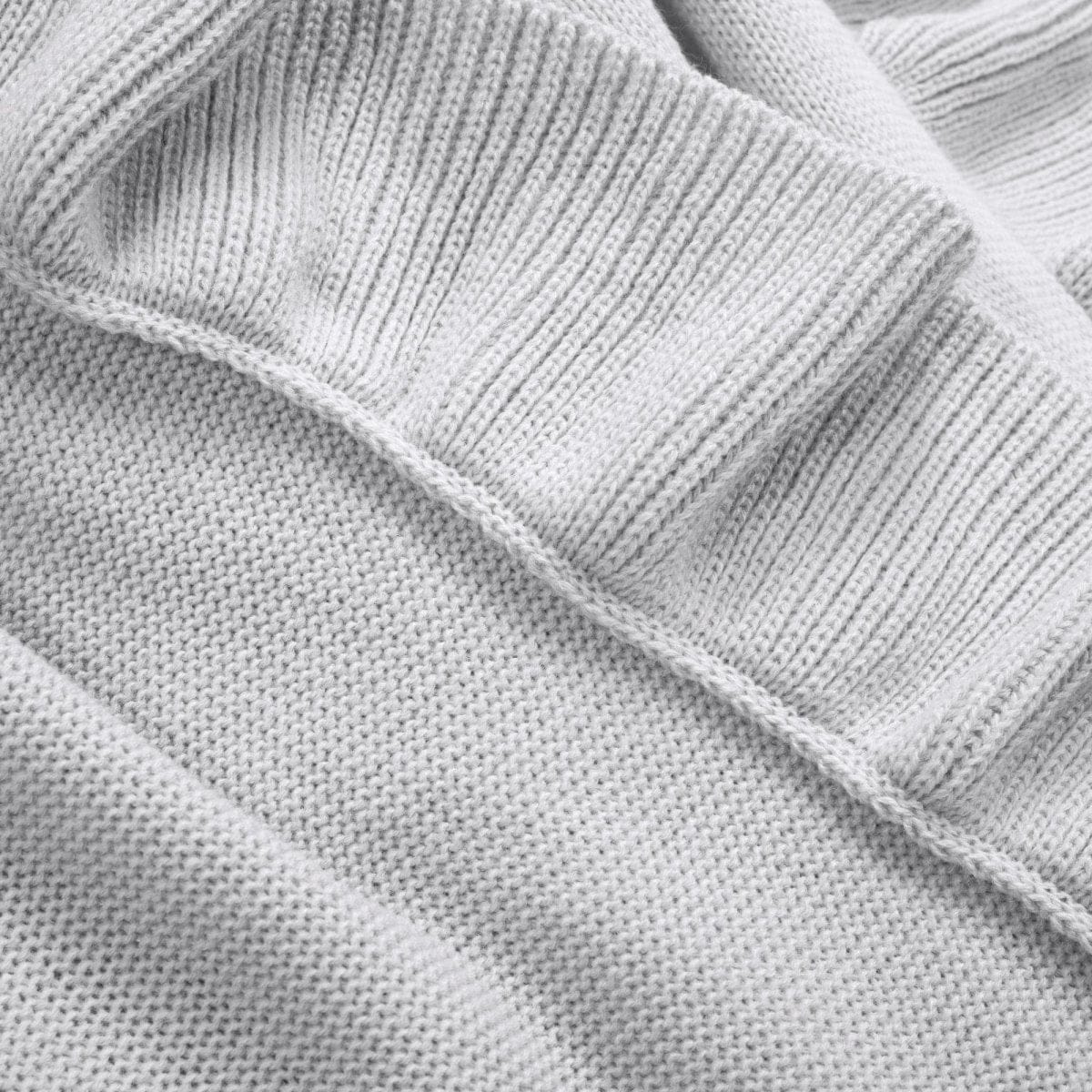Reyna Soft Knitted Ruffle Throw - Image 8
