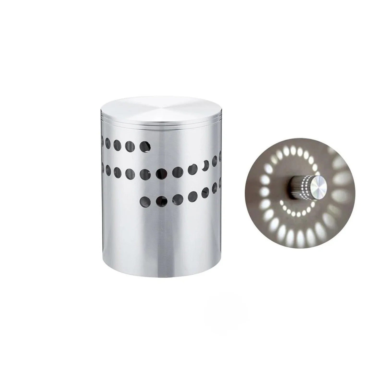 RGB LED Wall Light Spiral Design Aluminum Decorative Lamp for Bar Hall - Image 13
