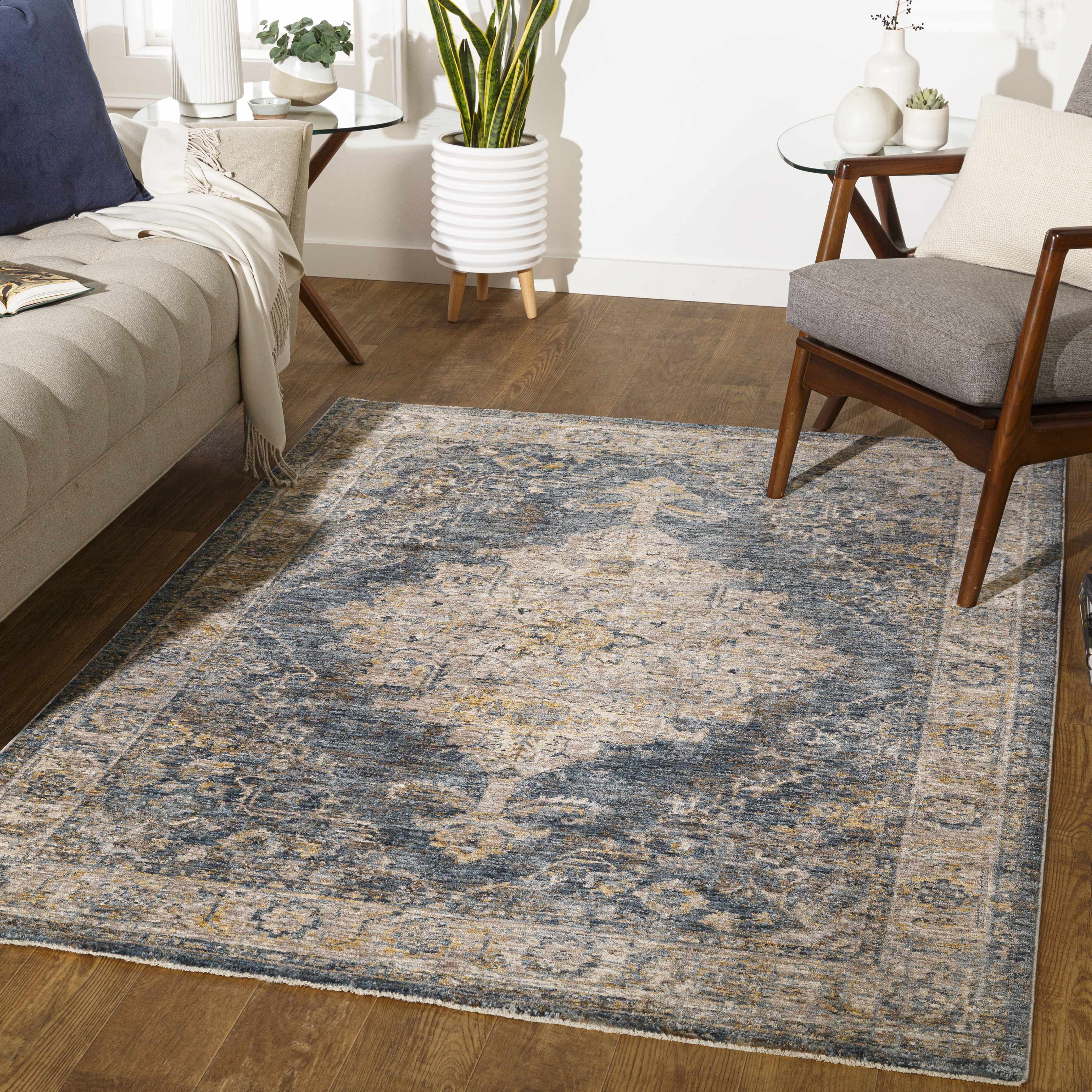 Rhoose Traditional Area Rug - Image 2