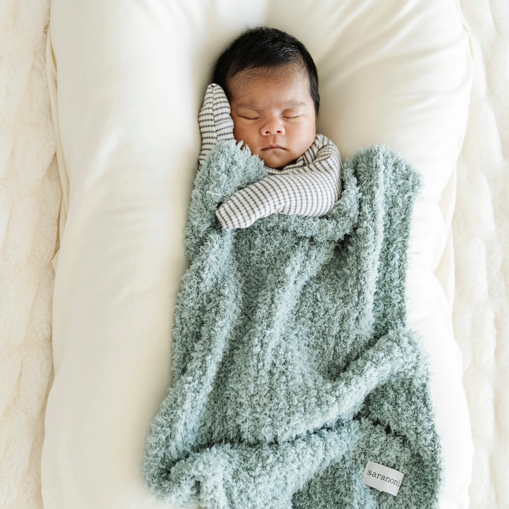 Ribbed Bamboni Mini Baby Blanket - Image 10