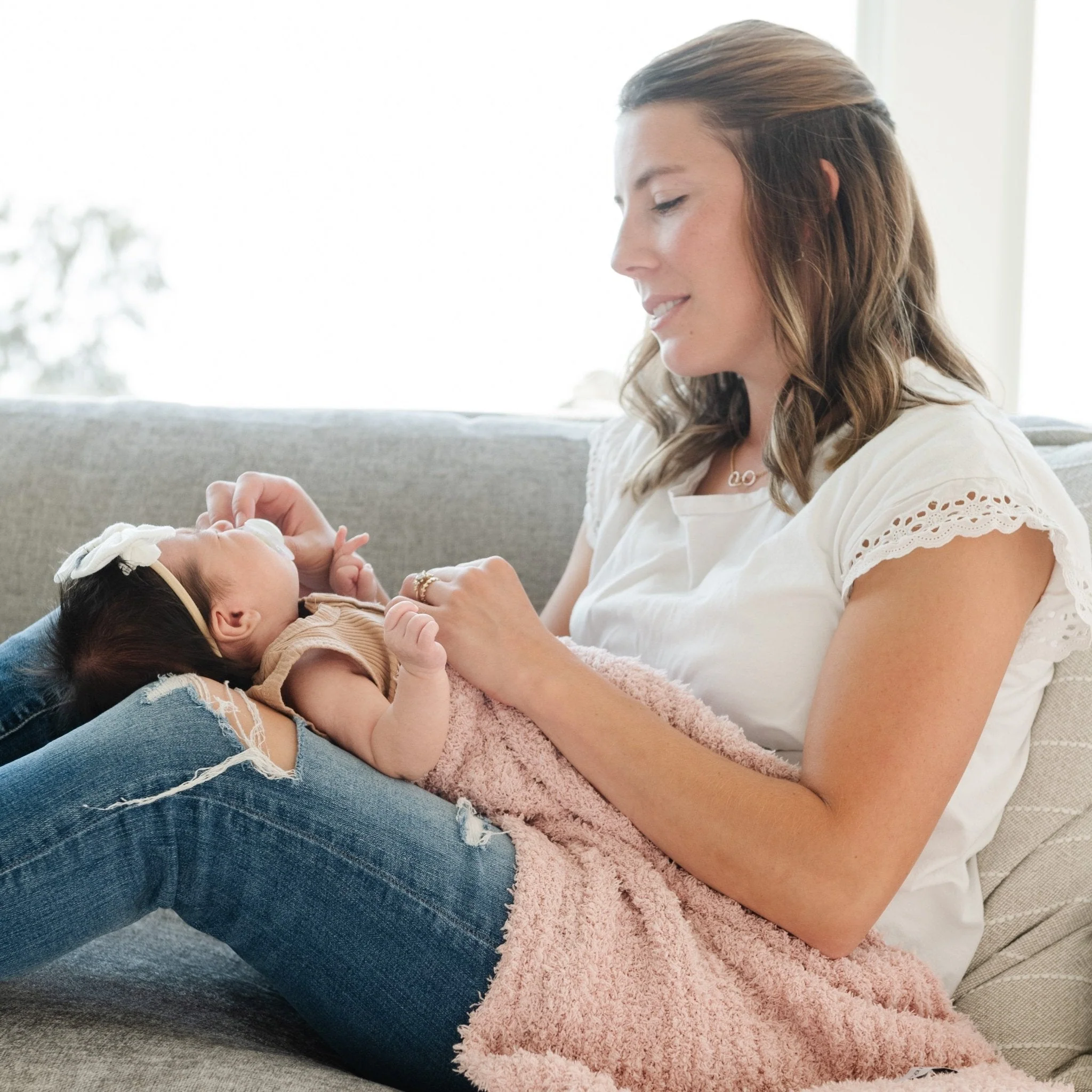 Ribbed Bamboni Mini Baby Blanket - Image 16