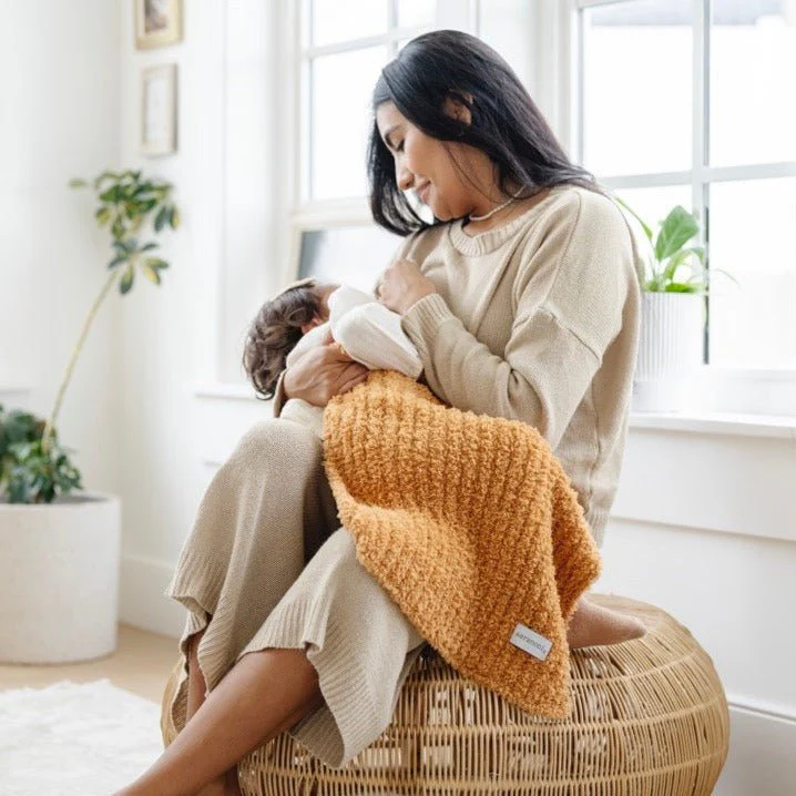 Ribbed Bamboni Mini Baby Blanket - Image 7