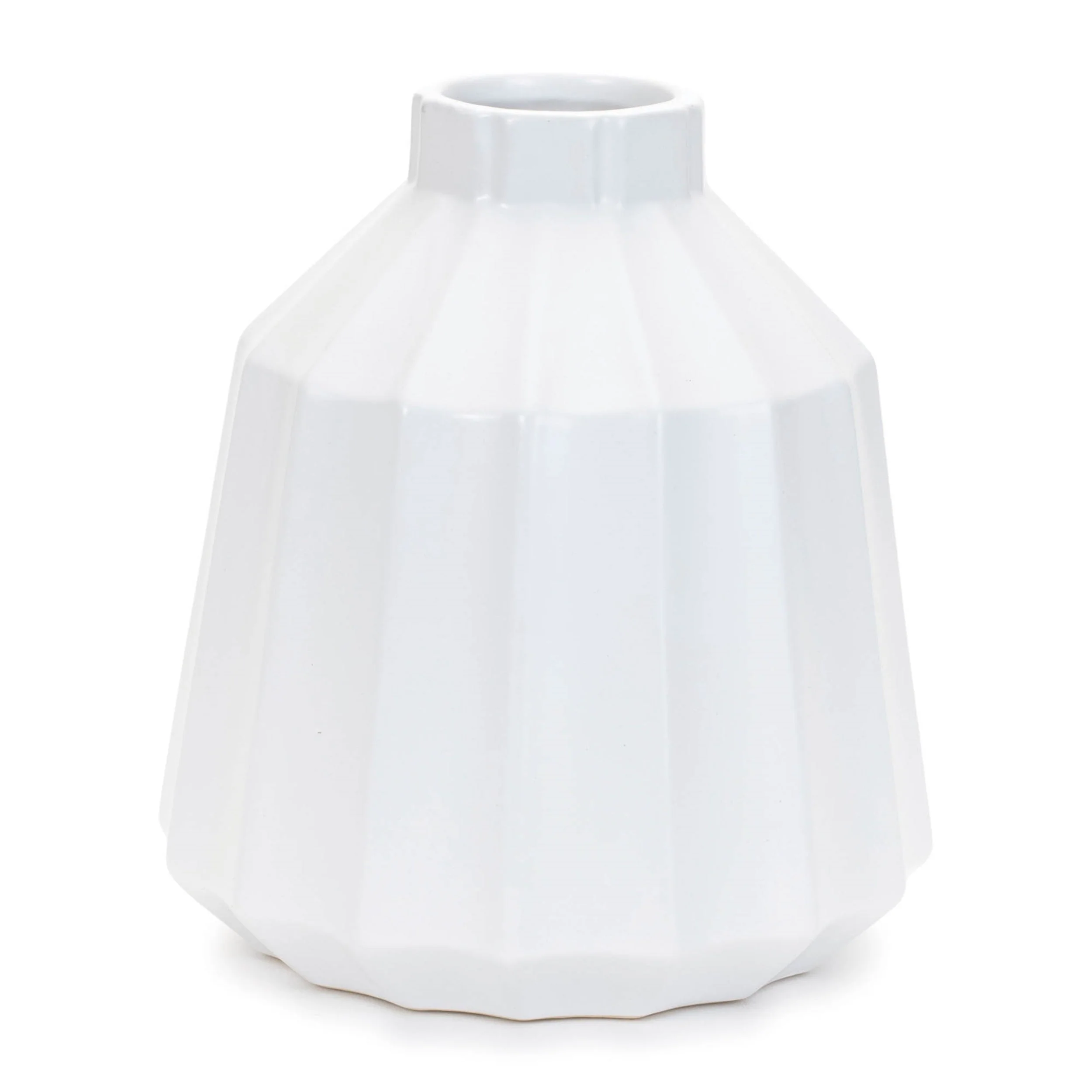 Ribbed Ceramic Vase (Set of 2) - Image 2