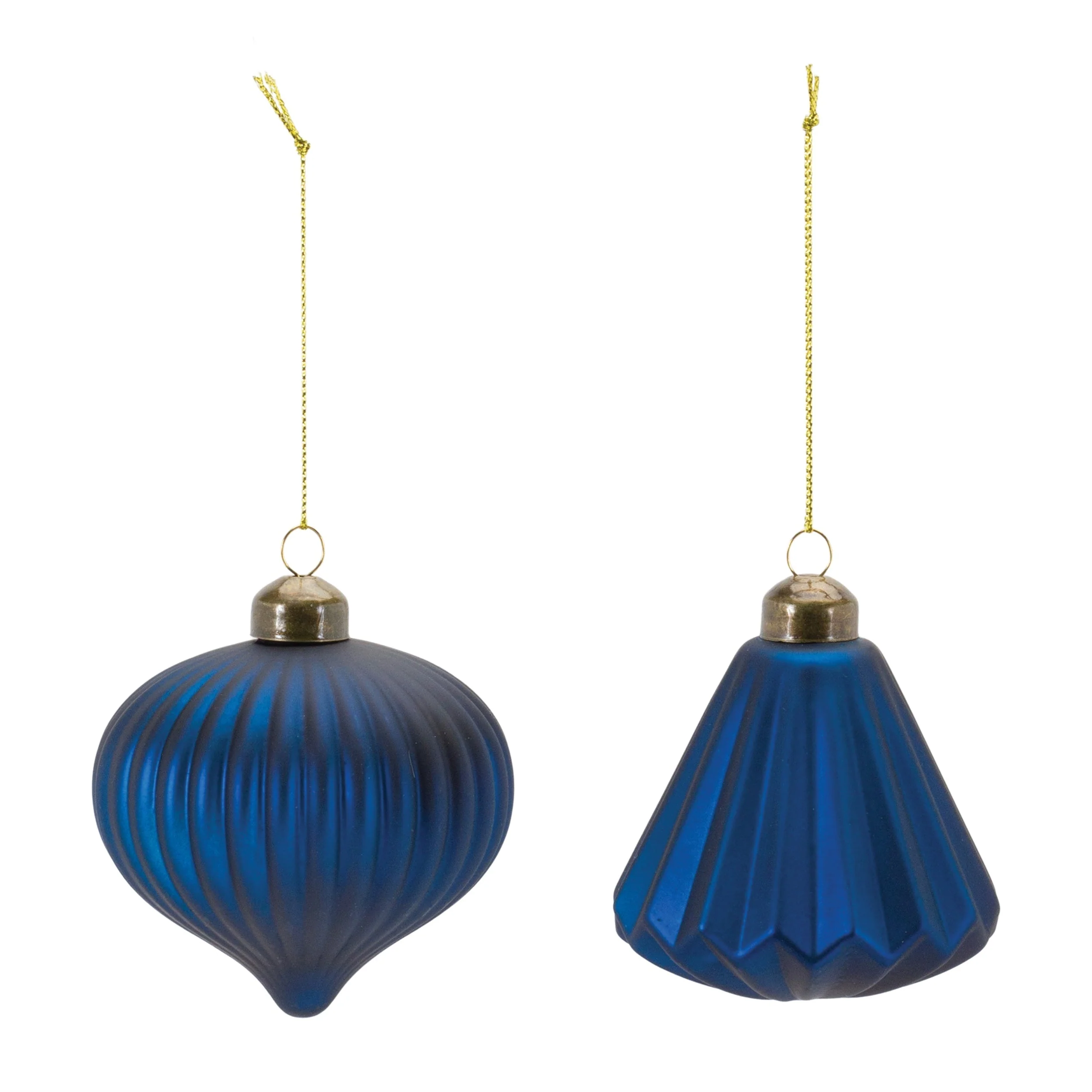 Ribbed Glass Ornament (Set of 12) - Image 2