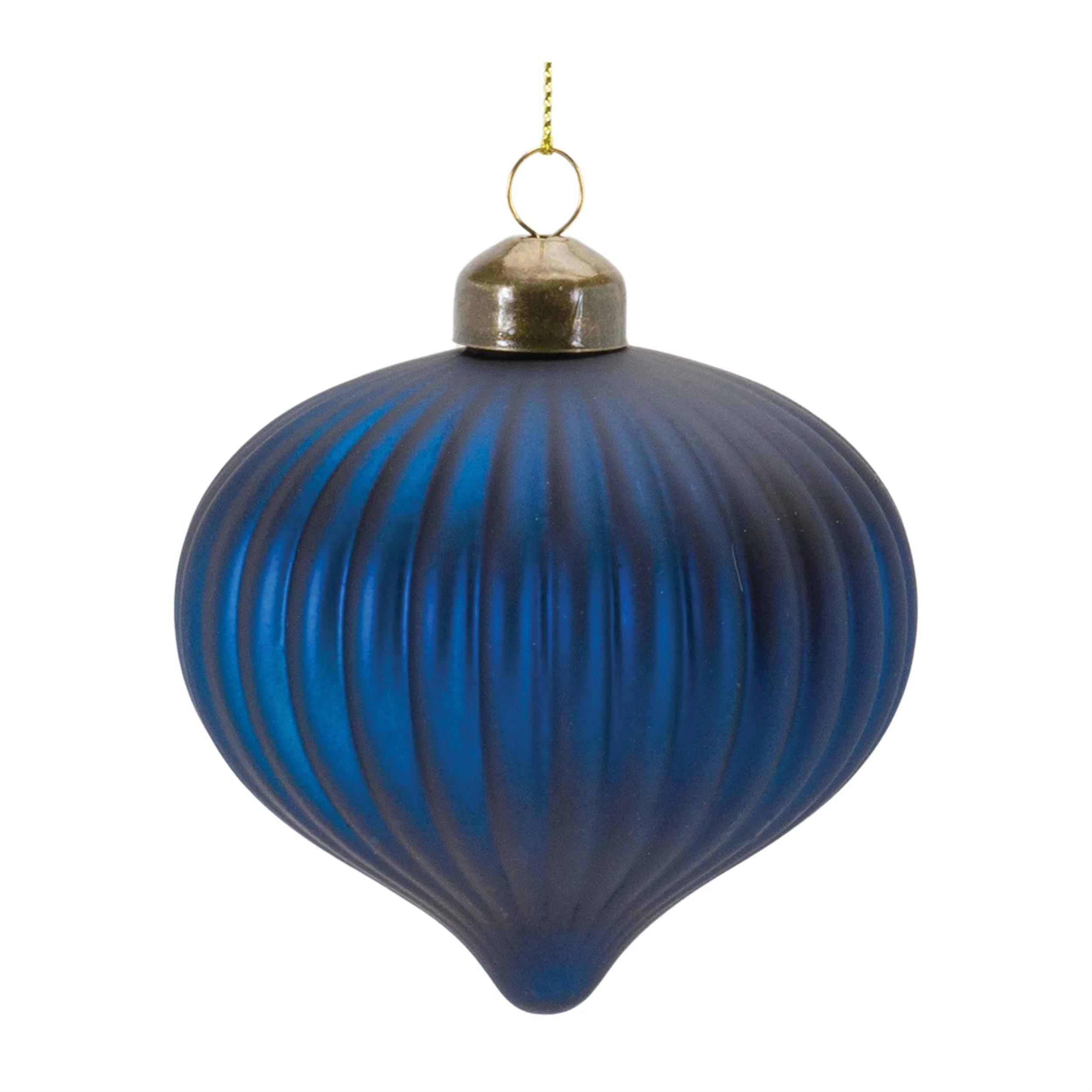 Ribbed Glass Ornament (Set of 12) - Image 3