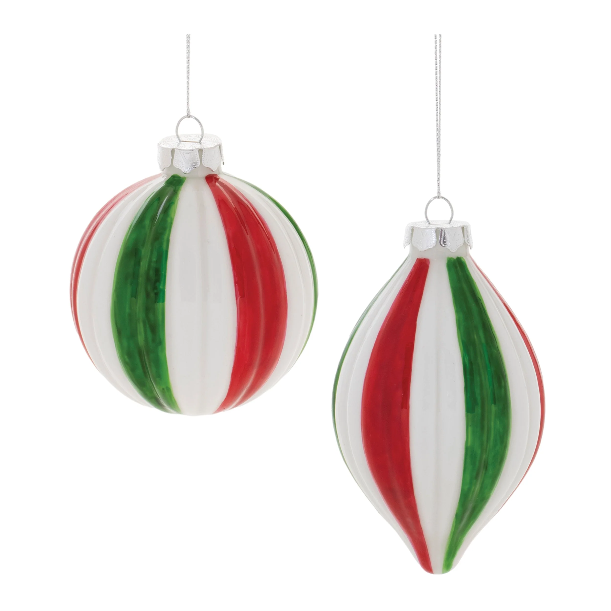 Ribbed Glass Ornament (Set of 12) - Image 6