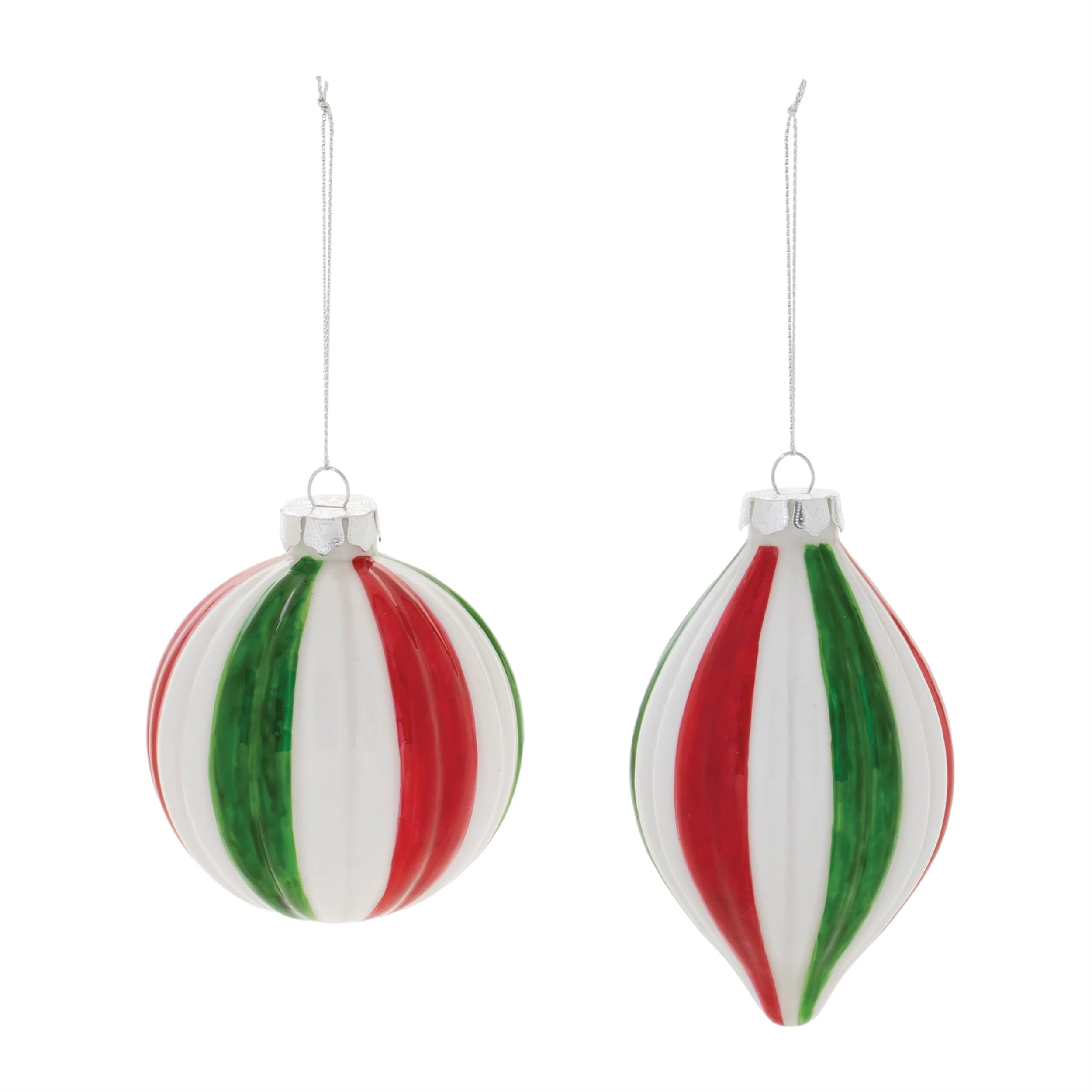 Ribbed Glass Ornament (Set of 12) - Image 7