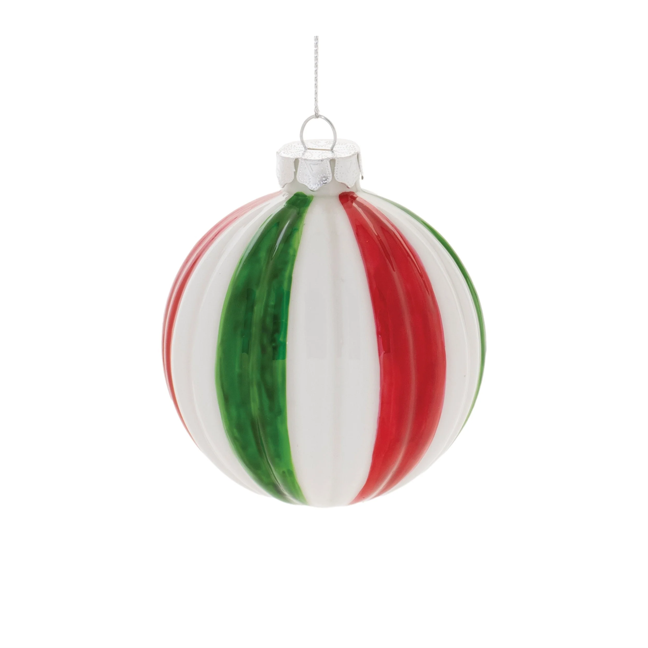Ribbed Glass Ornament (Set of 12) - Image 8