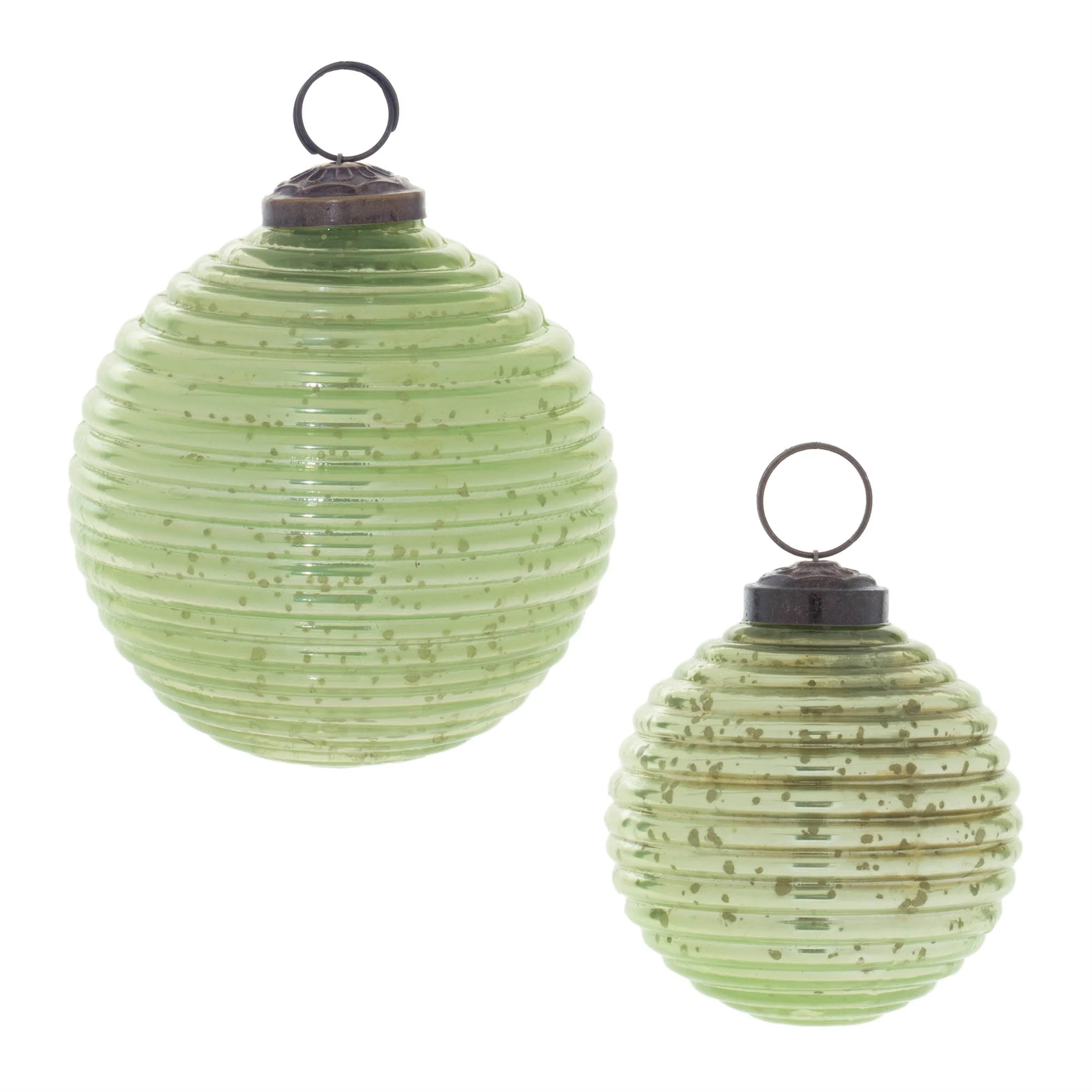 Ribbed Mercury Glass Ball Ornament (Set of 6) - Image 6