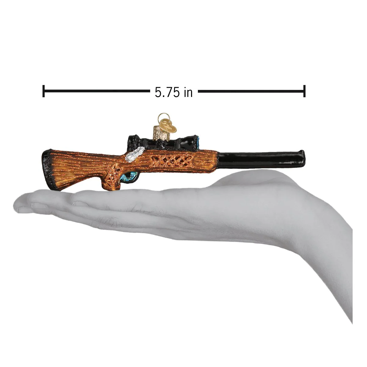 Rifle Ornament by Old World Christmas - Image 6