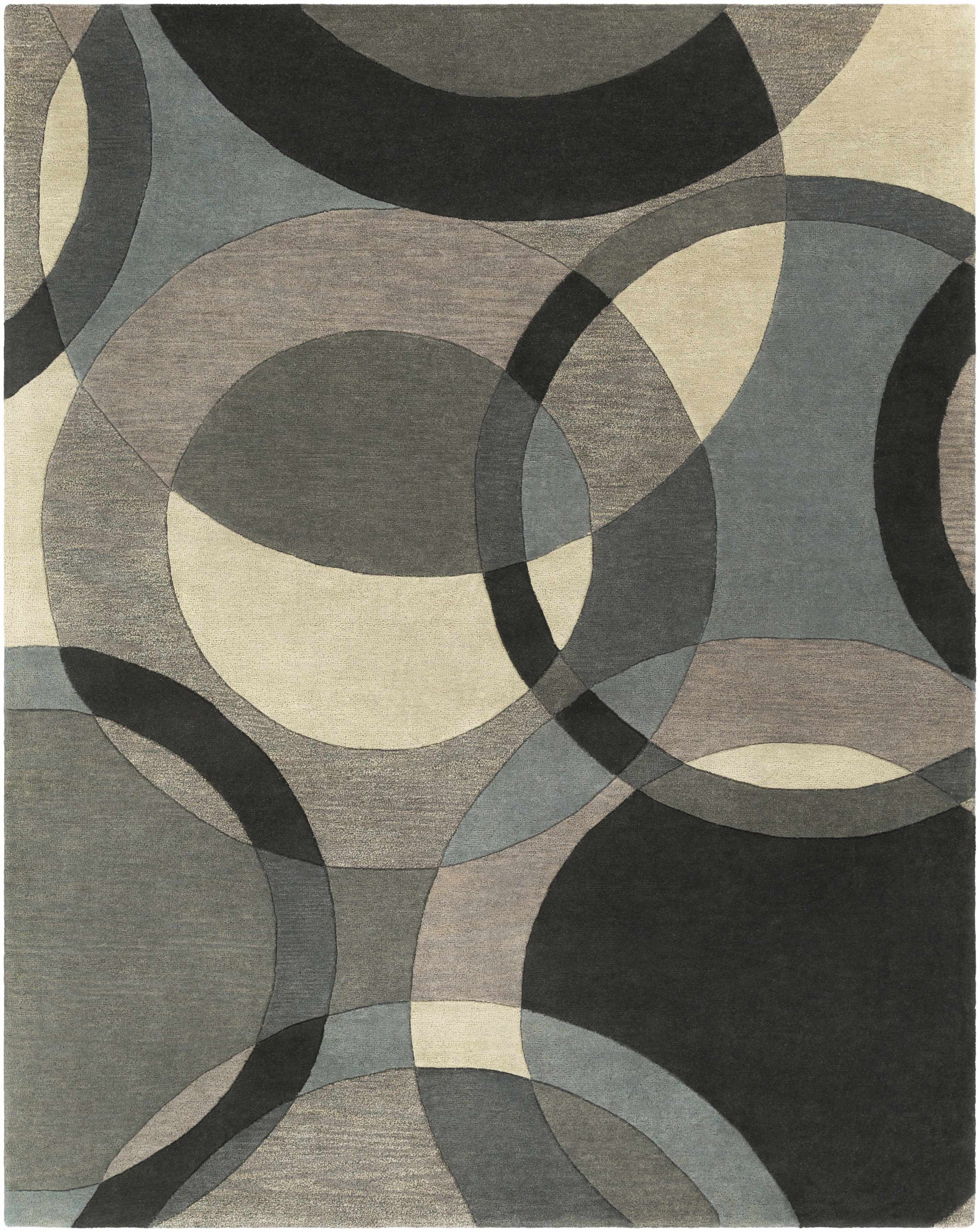 Rilton Gray Wool Carpet - Image 10