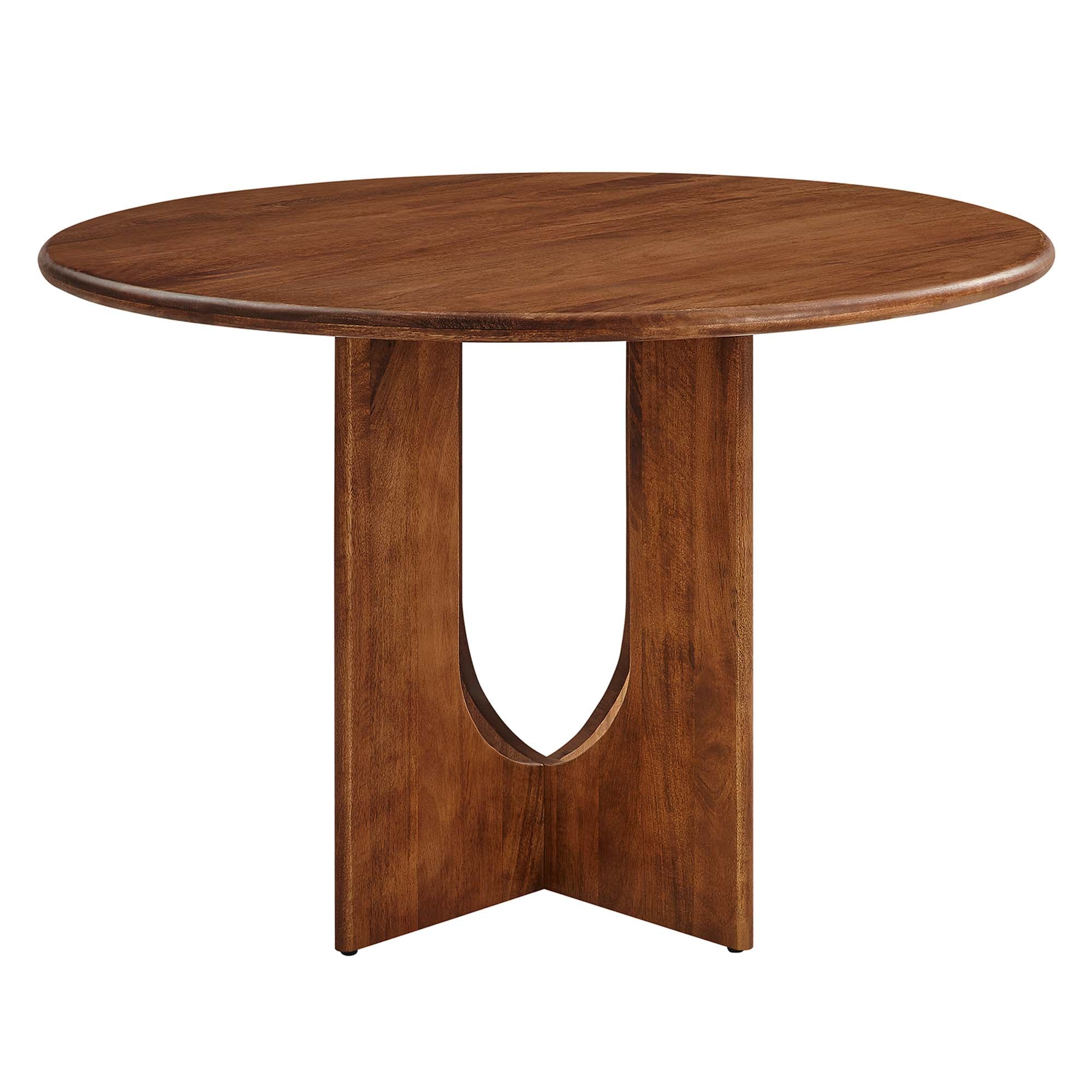 Rivian Round 48" Wood Dining Table by Modway - Image 5