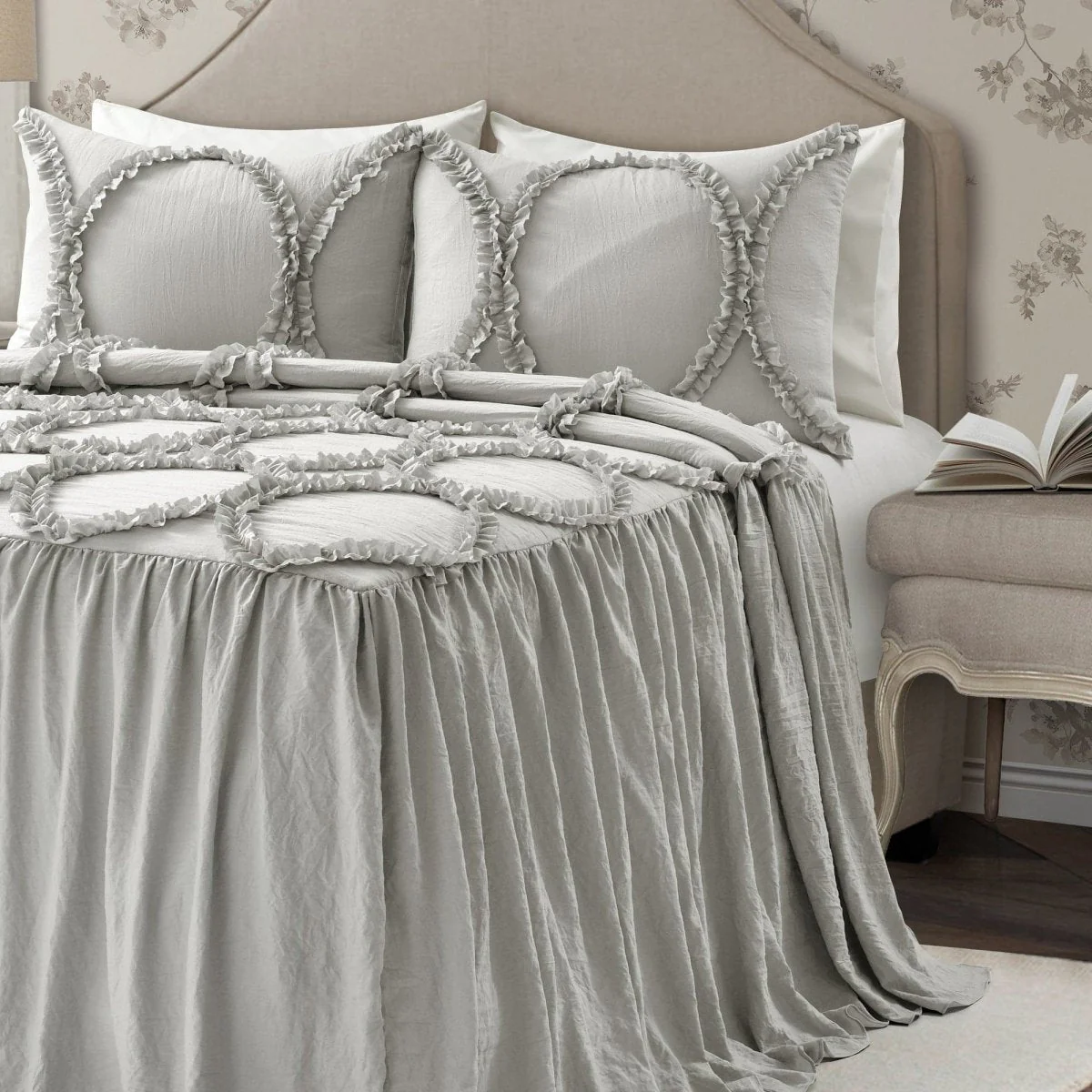 Riviera 3 Piece Bedspread Set - Image 11