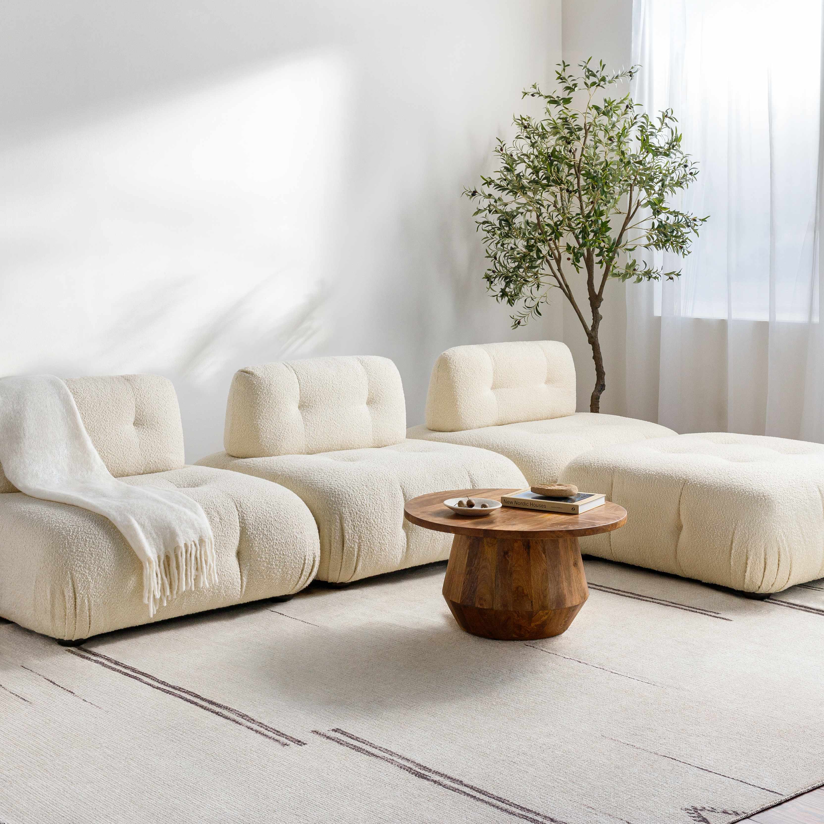 Rivin Beige Rug - Becki Owens x Livabliss - Image 2