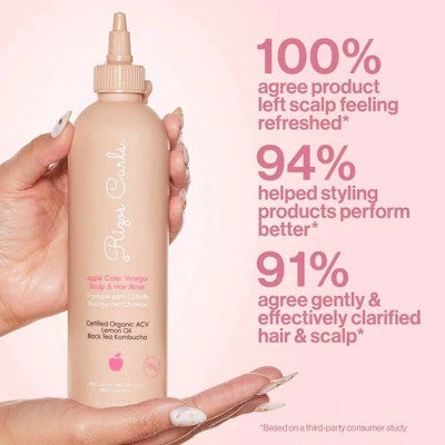 Rizos Curls Apple Cider Vinegar Scalp & Hair Rinse 10 fl oz - New - Image 6
