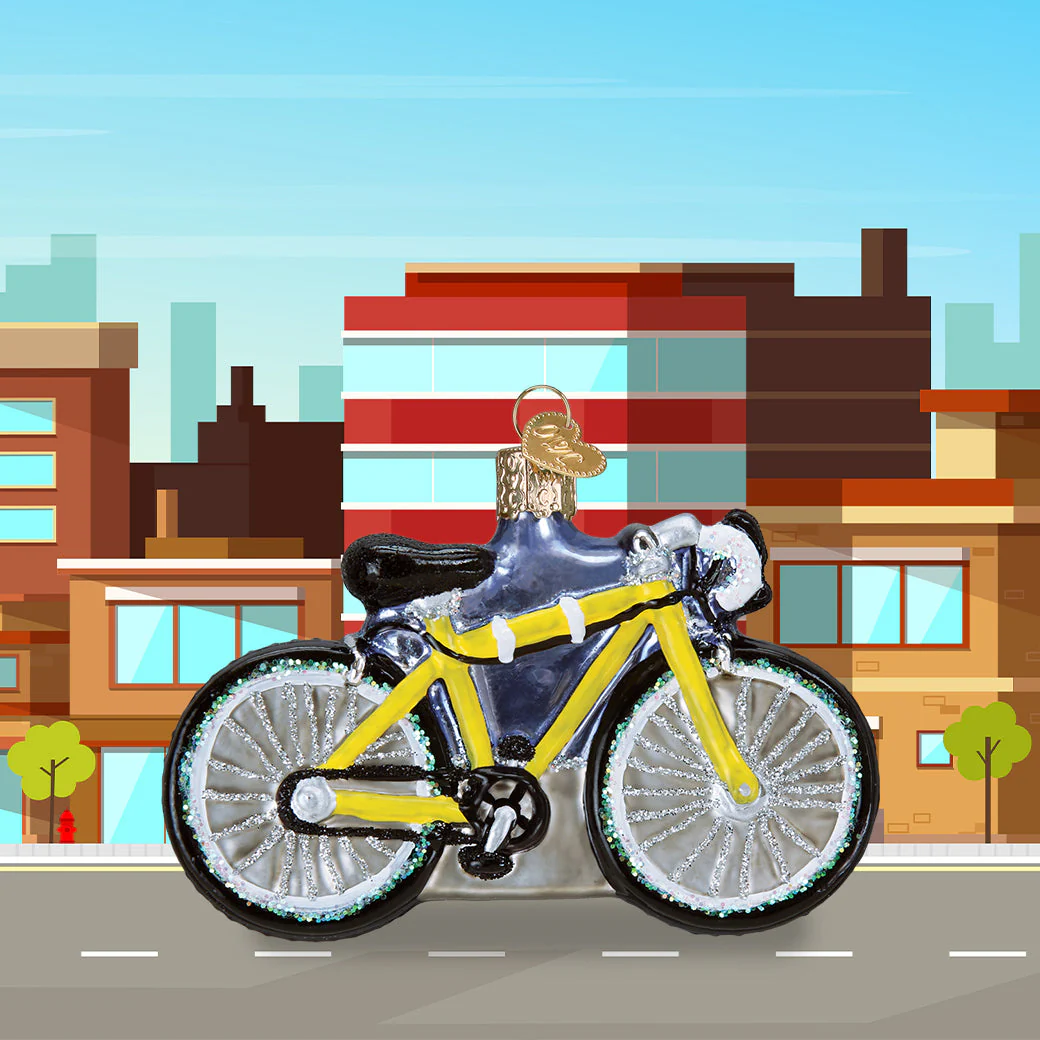 Road Bike Ornament - Image 6