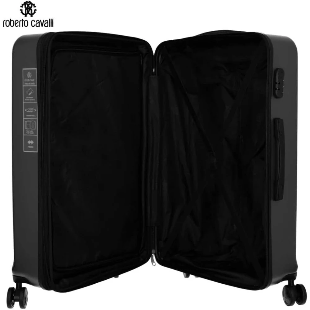 Roberto Cavalli Luxury 3 Piece Luggage Set - Image 2