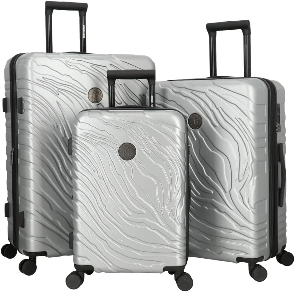 Roberto Cavalli Luxury 3-Piece Luggage Set - Image 10