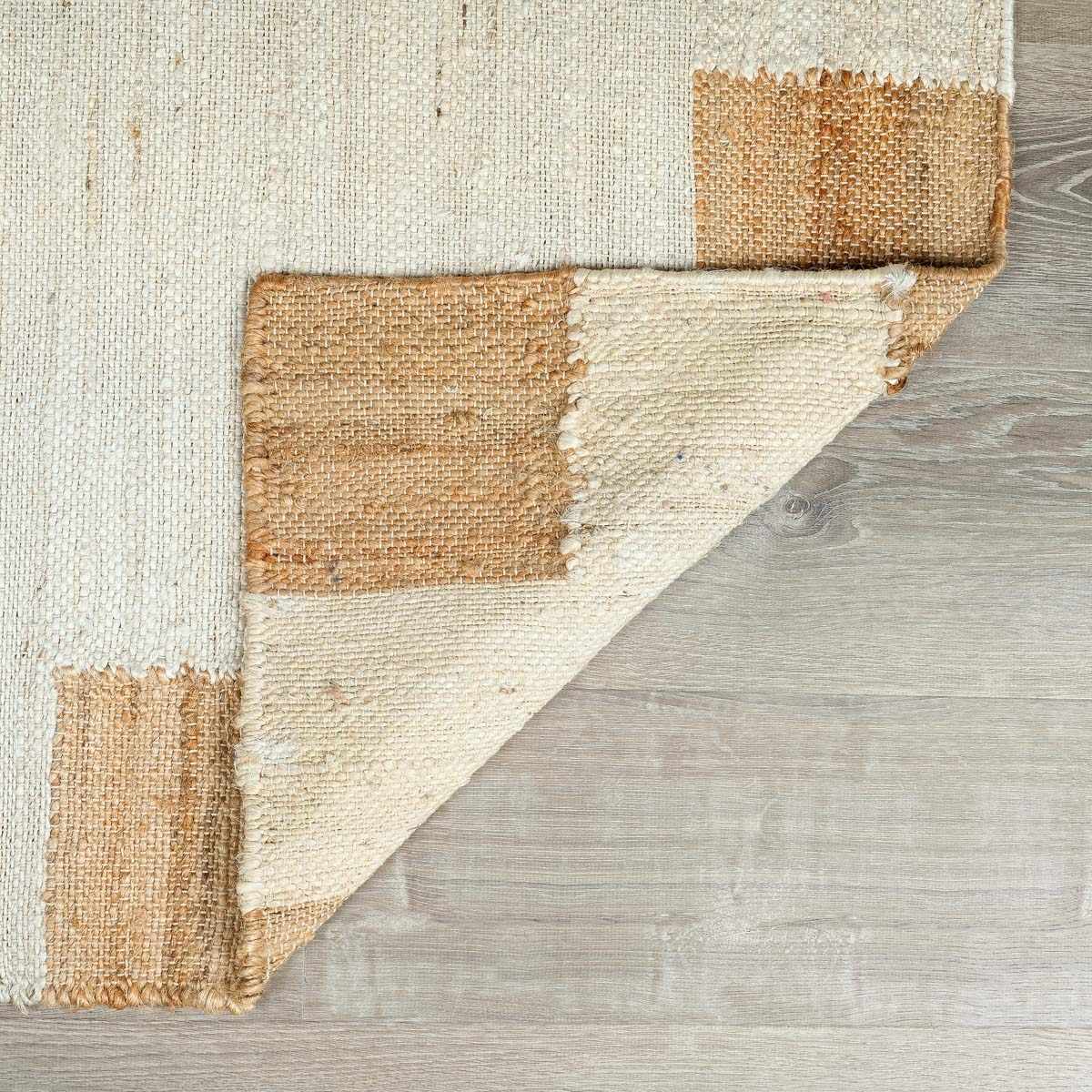 Rocio White Jute Carpet - Image 3