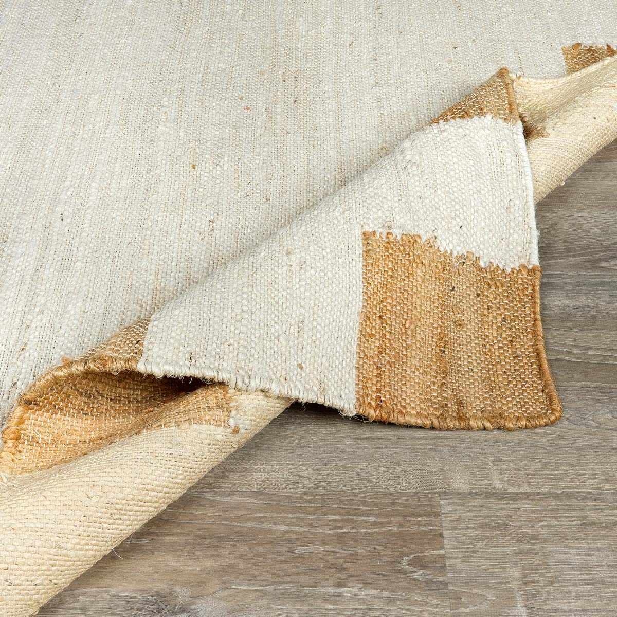Rocio White Jute Carpet - Image 4
