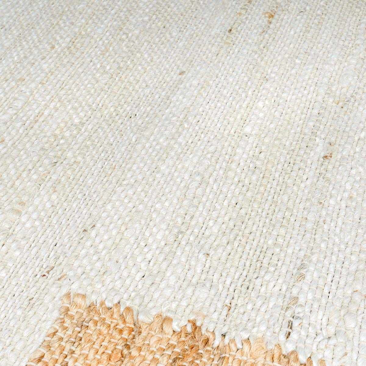 Rocio White Jute Carpet - Image 5