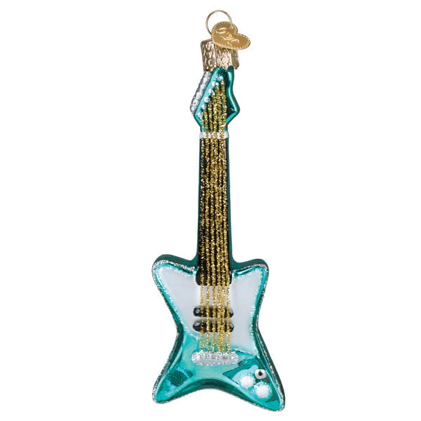 Rockin' Electric Guitar Ornament - Image 2