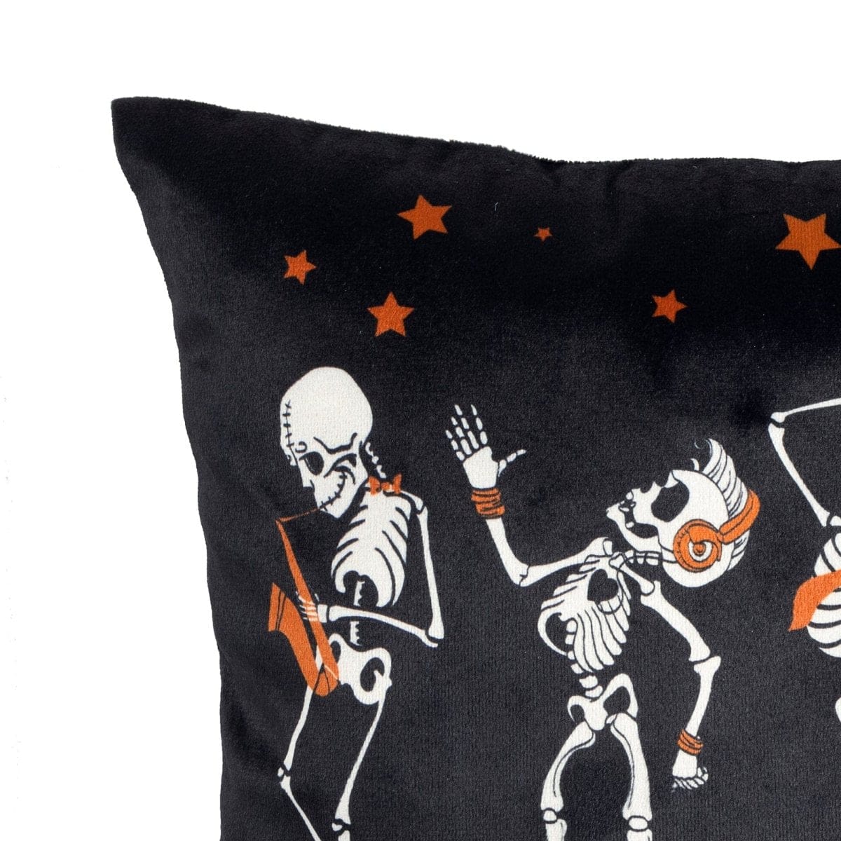 Rocking Skeleton Decorative Pillow - Image 3