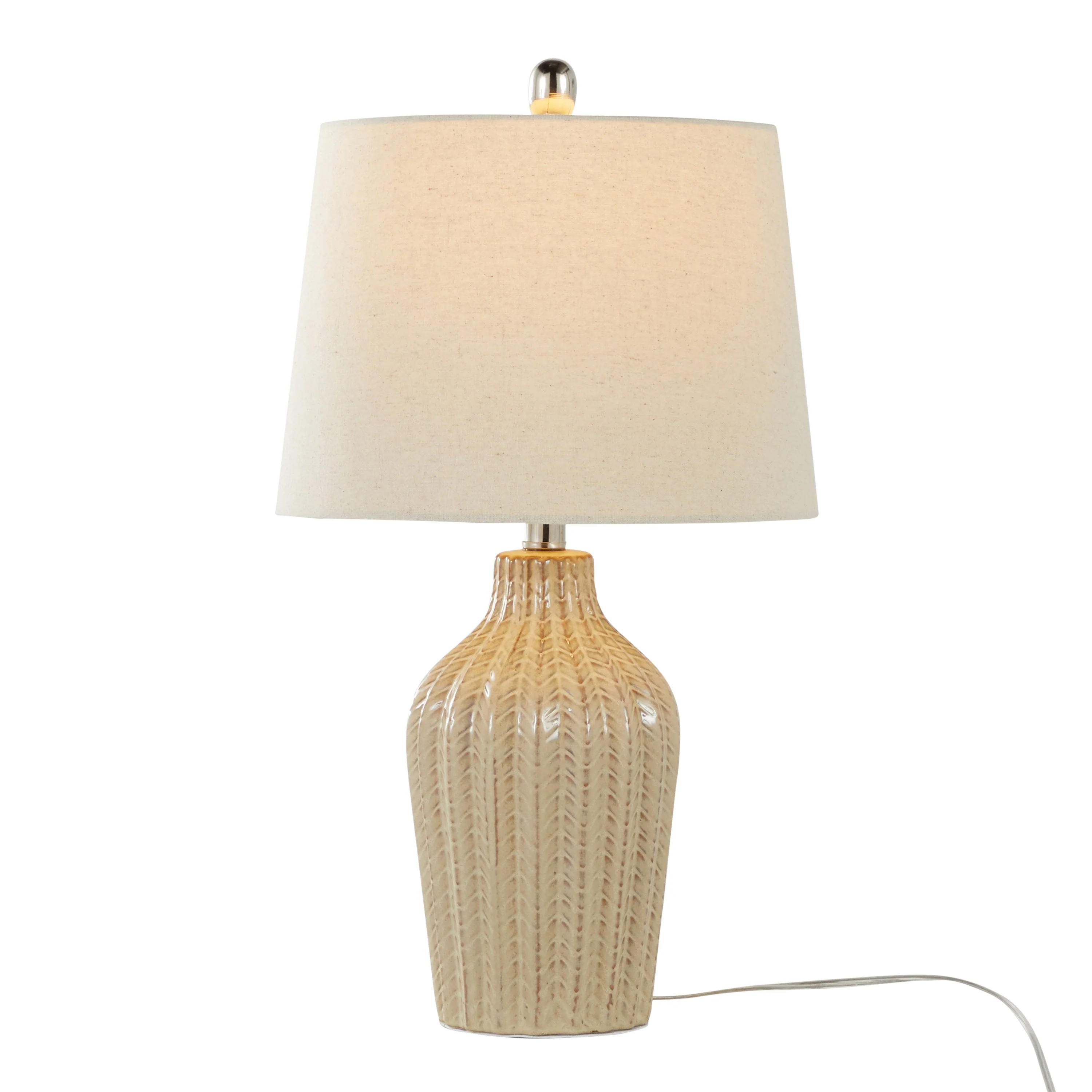 Rockwell 23' Contemporary Ceramic Table Lamp - Set of 2 - Image 3