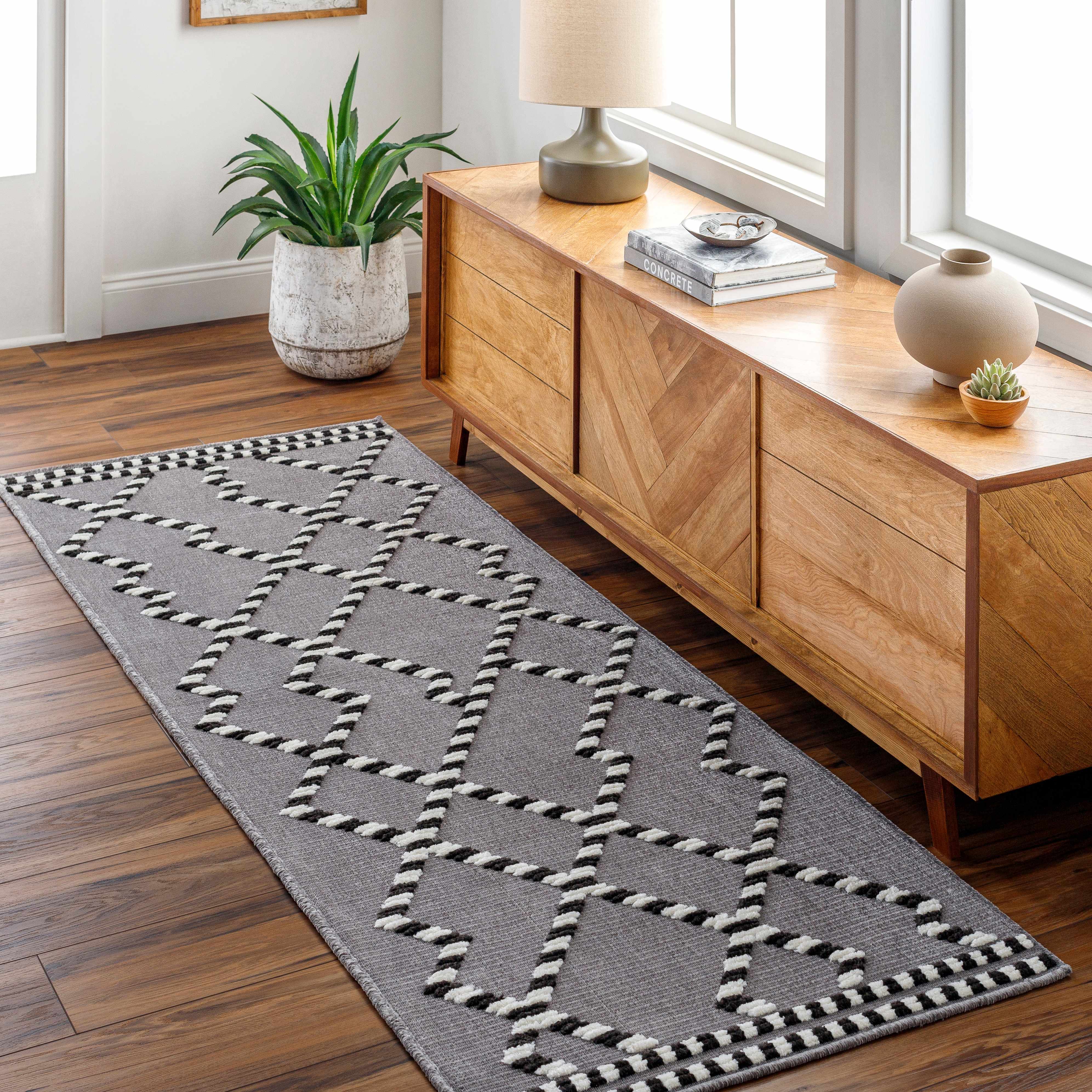 Rolf Textured Washable Rug - Clearance - Image 3
