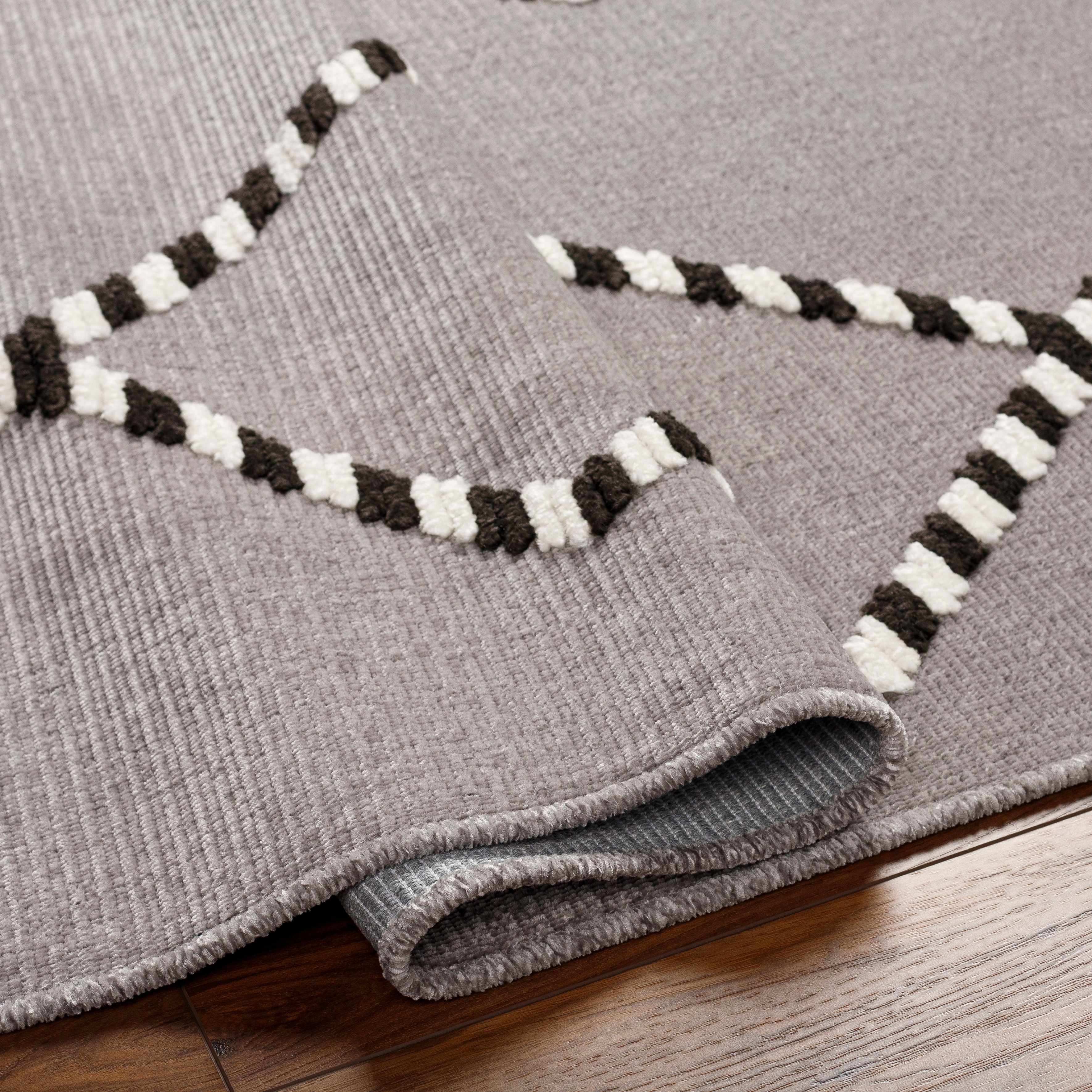 Rolf Textured Washable Rug - Clearance - Image 5
