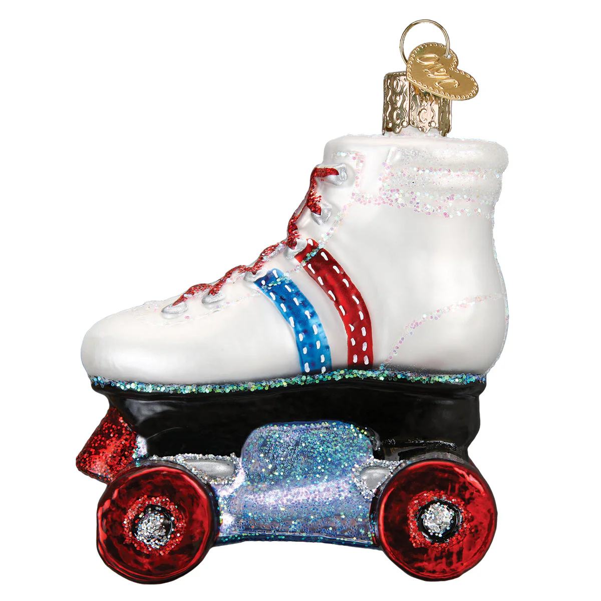 Roller Skate Ornament by Old World Christmas - Image 3