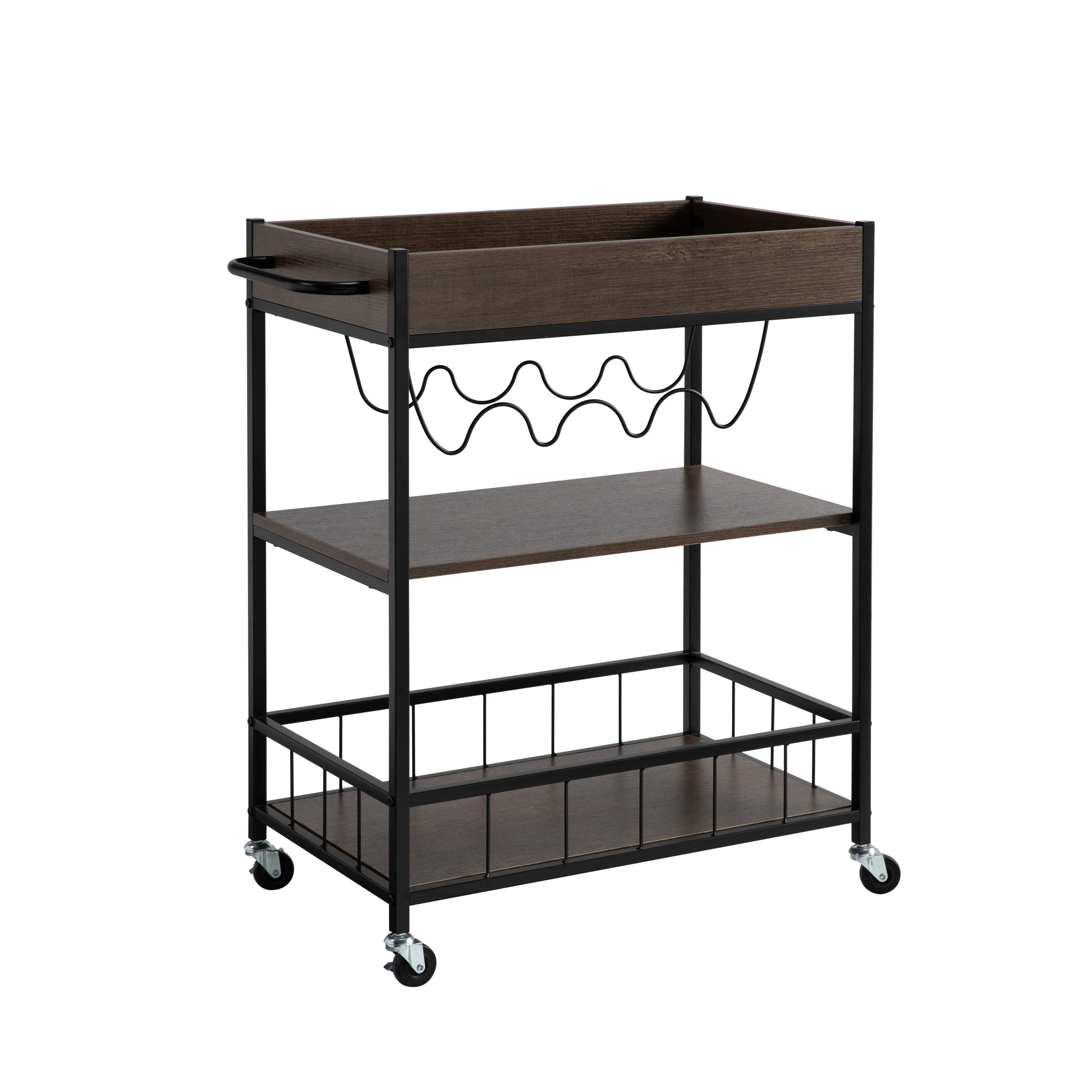 Rolling Kitchen Cart with Three Tiers - Image 7