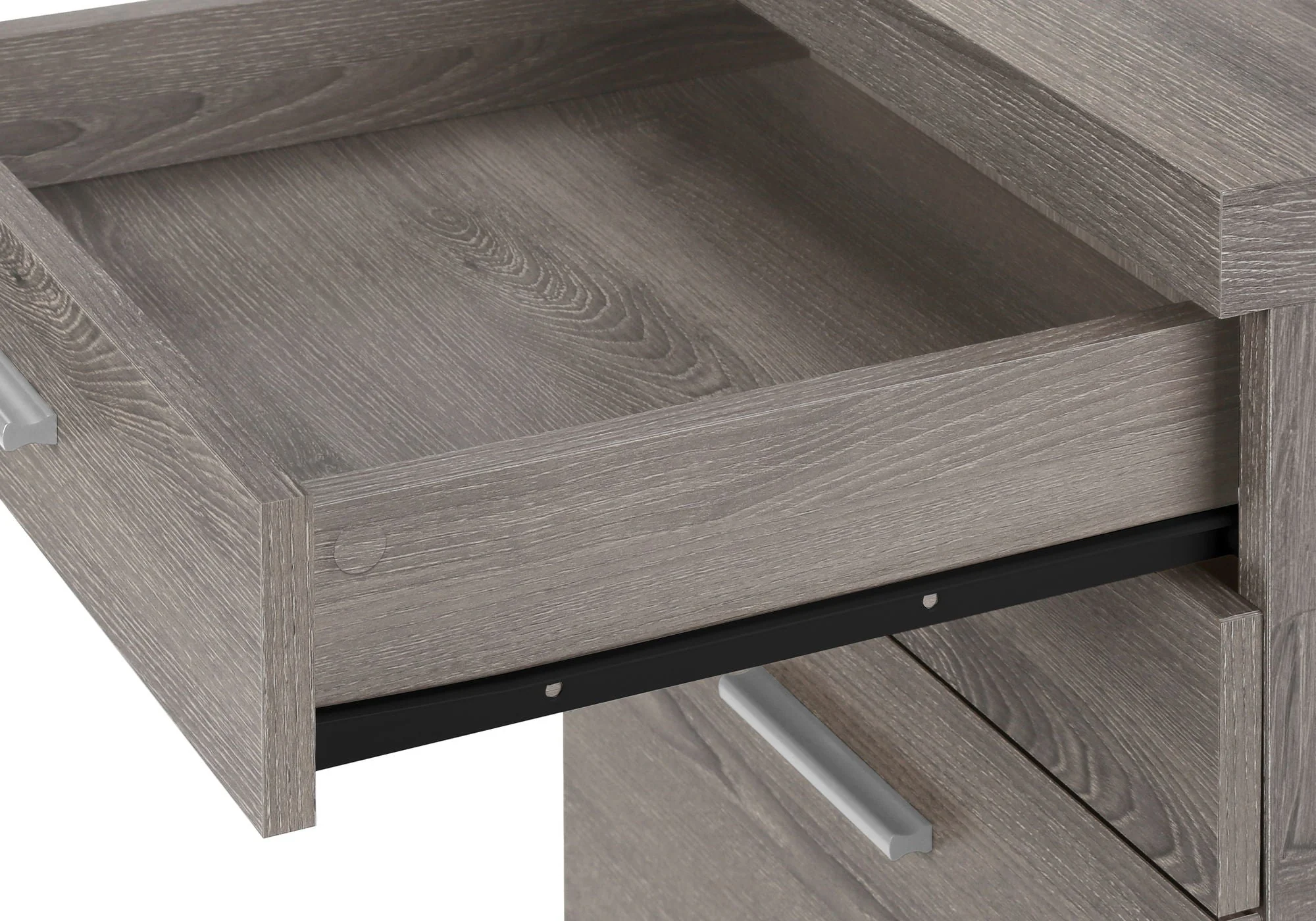 Rolling Mobile File Cabinet with Storage Drawers & Printer Stand - Image 11