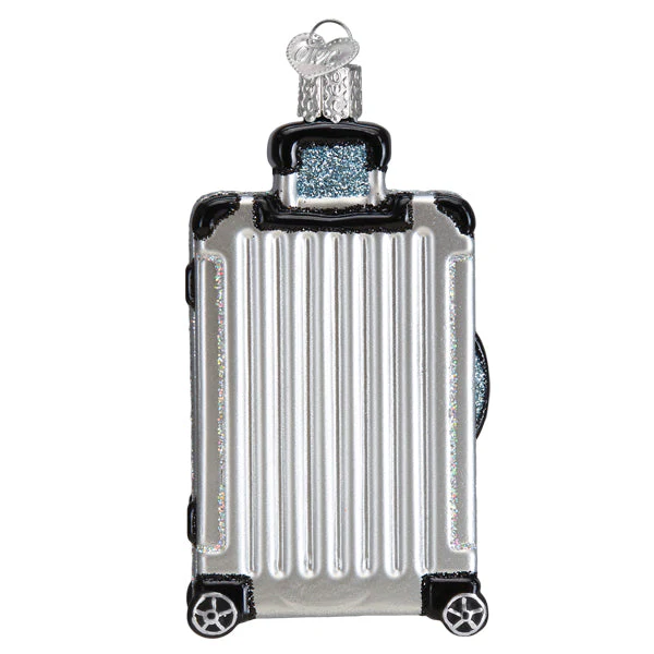 Rolling Suitcase Christmas Ornament - Image 4