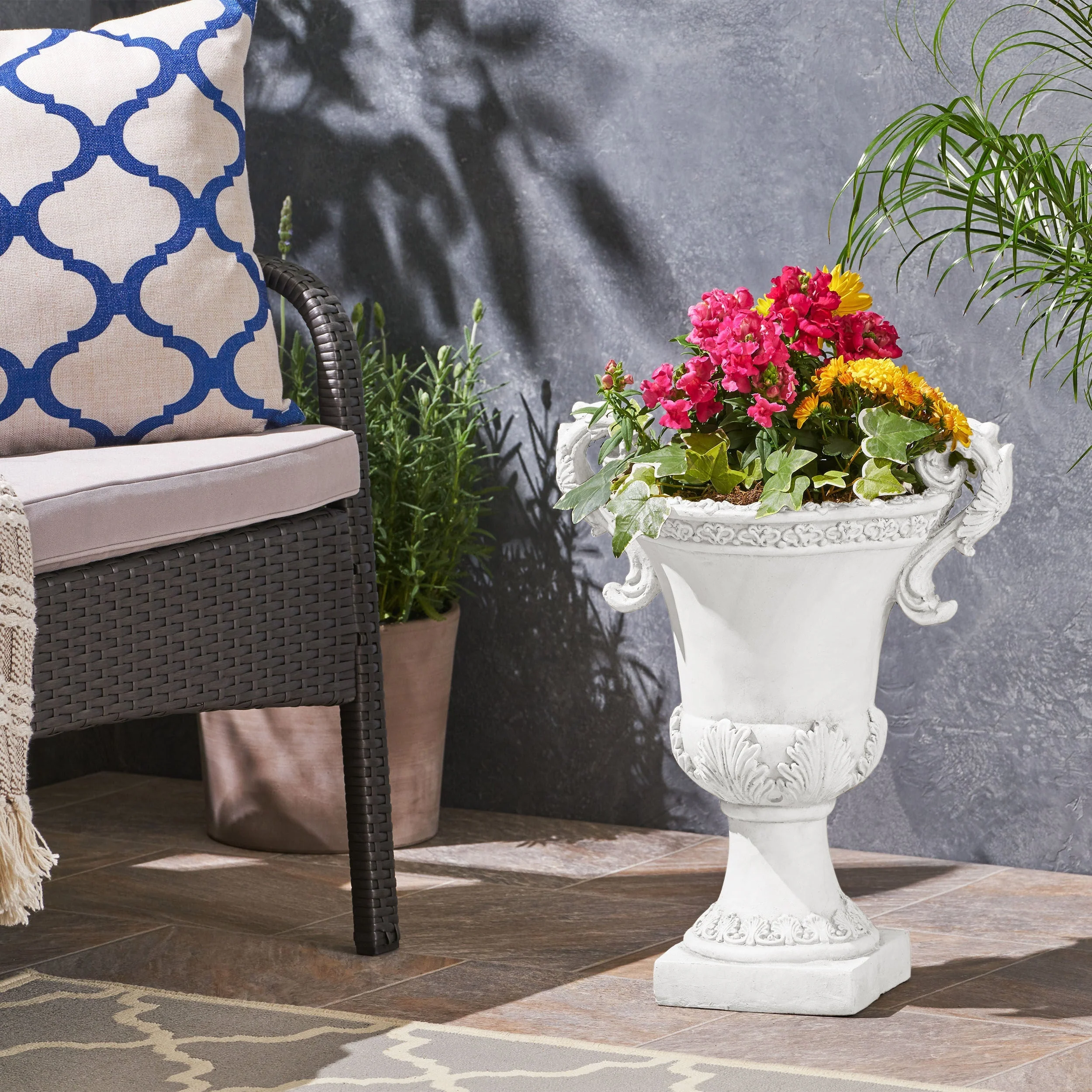 Roman Style MGO Garden Urn Planter - Image 2