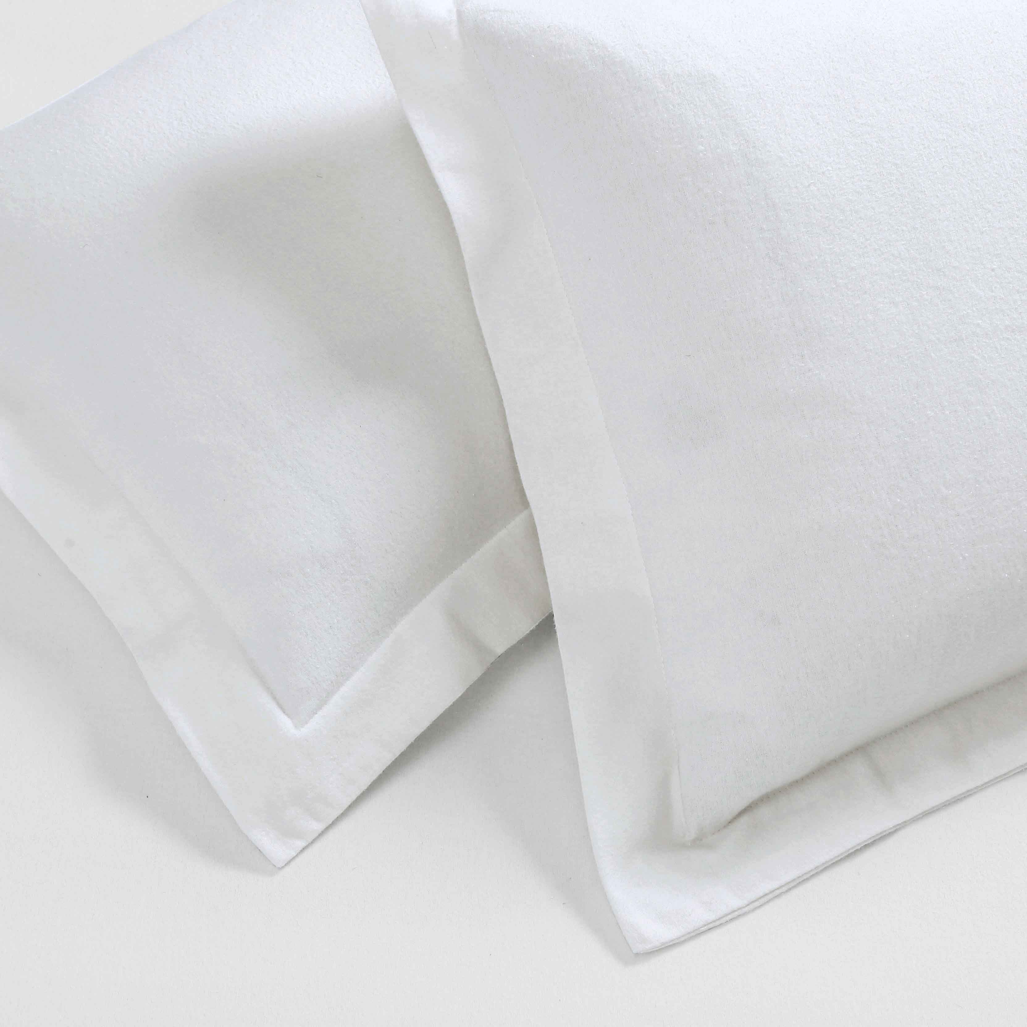Rome Flannel Cotton Fuzzy Warm Solid Duvet Cover Set - Image 8