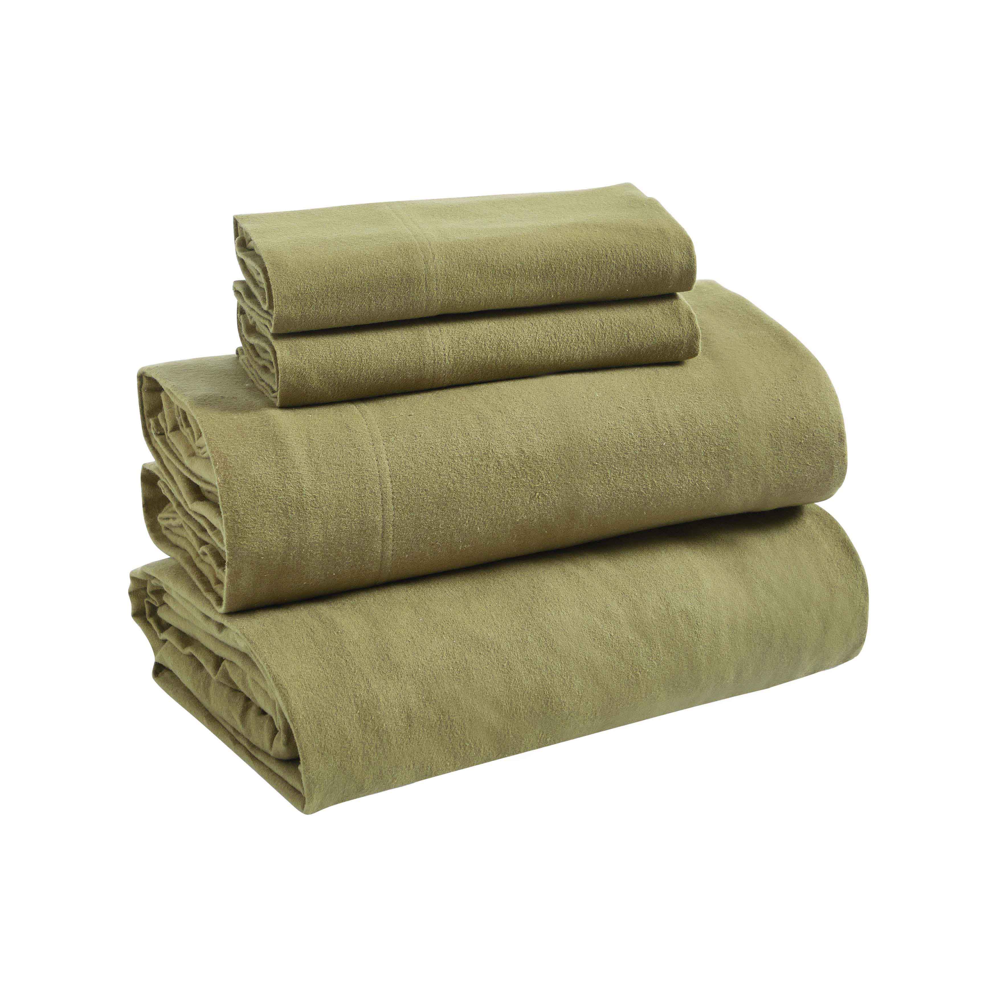 100% Cotton Flannel Sheet Set Solid Deep Pocket Fuzzy Warm Rome - Image 11