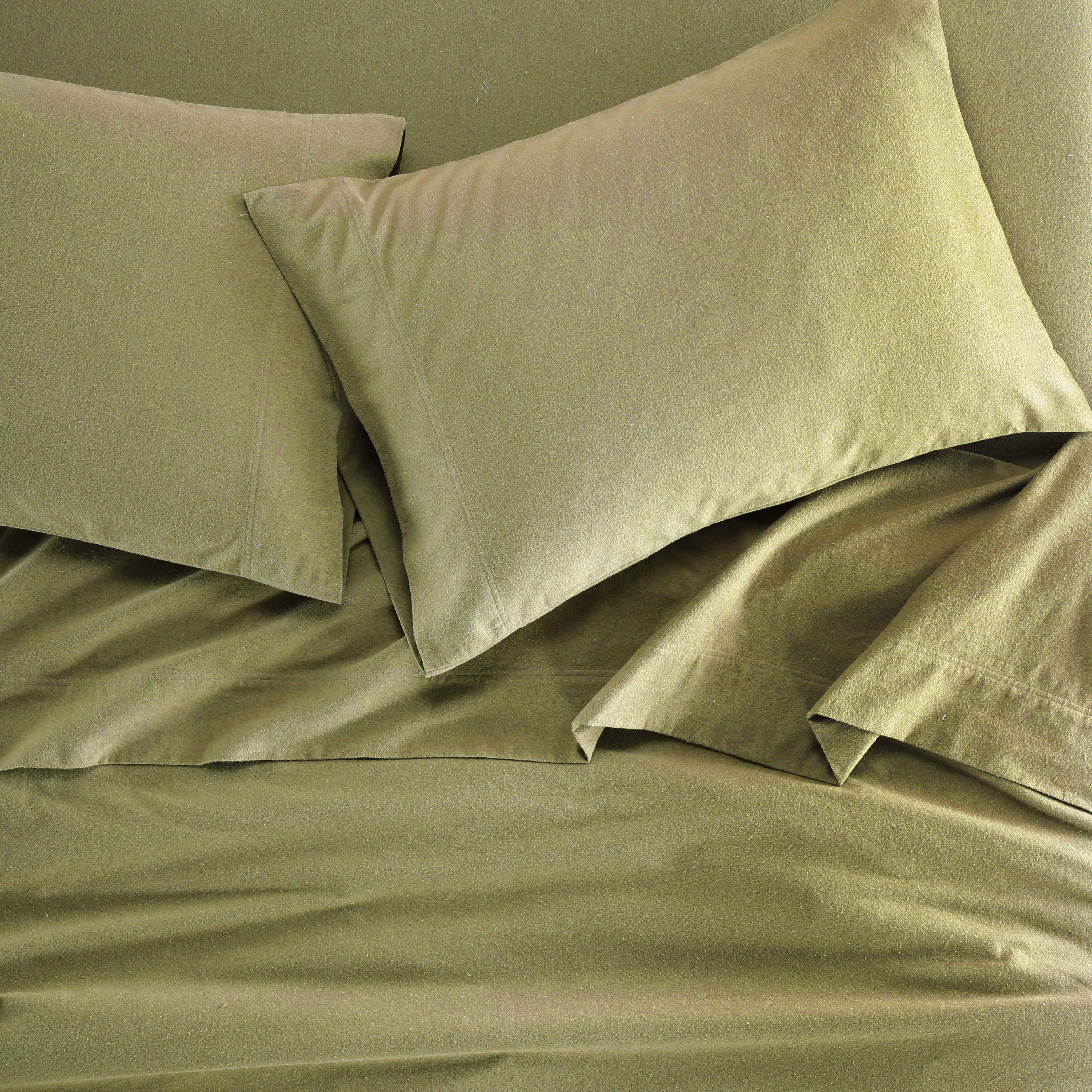 100% Cotton Flannel Sheet Set Solid Deep Pocket Fuzzy Warm Rome - Image 15