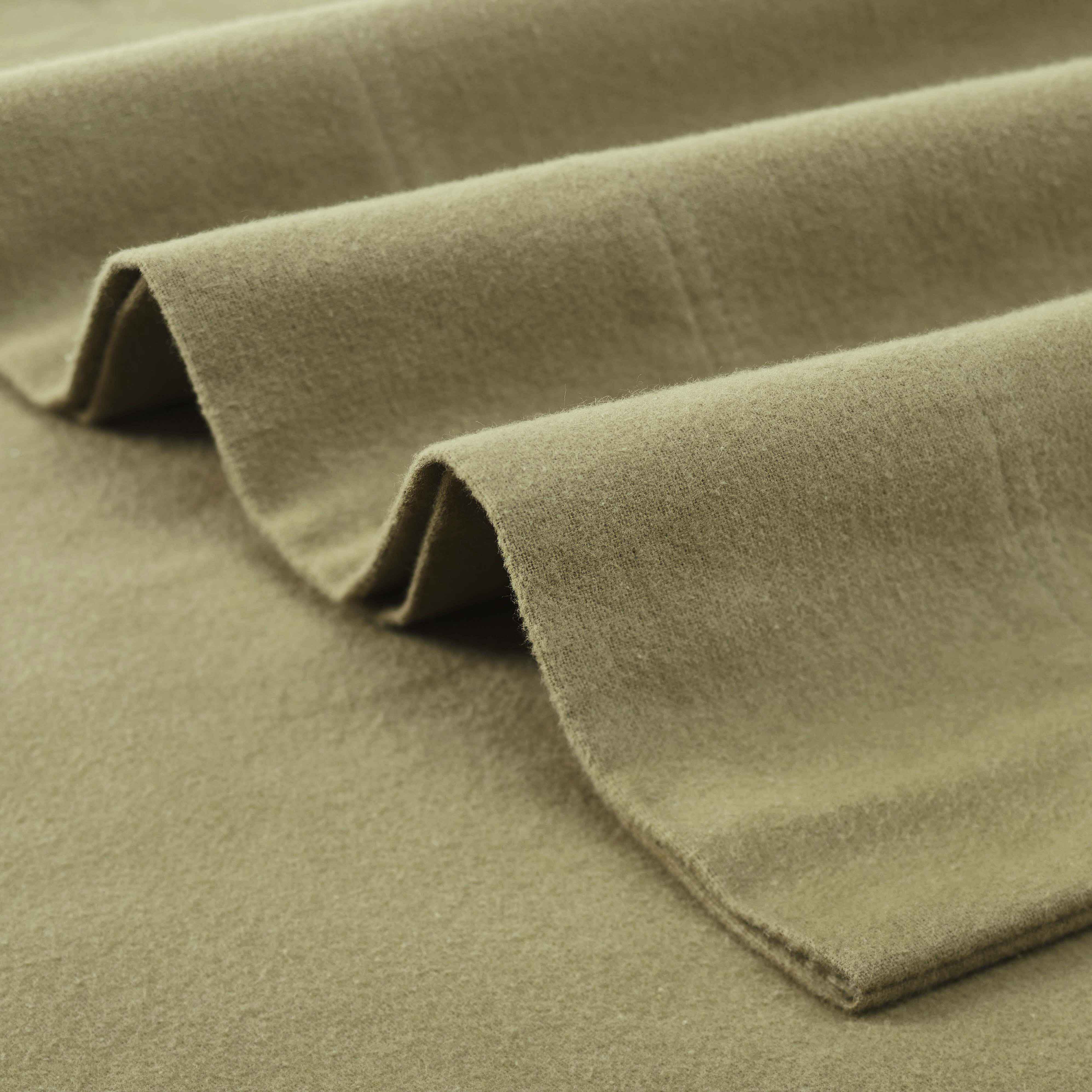 100% Cotton Flannel Sheet Set Solid Deep Pocket Fuzzy Warm Rome - Image 17
