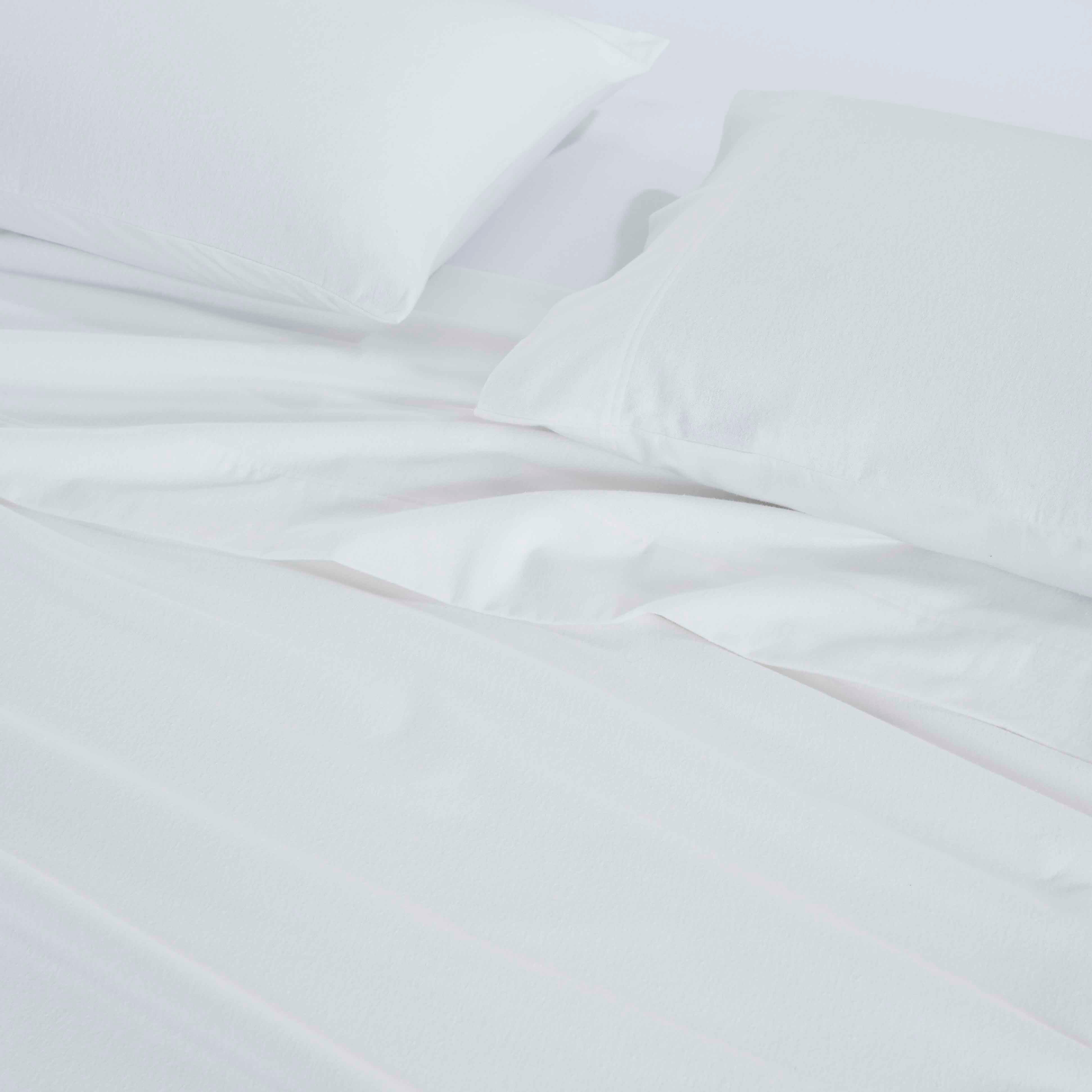 100% Cotton Flannel Sheet Set Solid Deep Pocket Fuzzy Warm Rome - Image 7