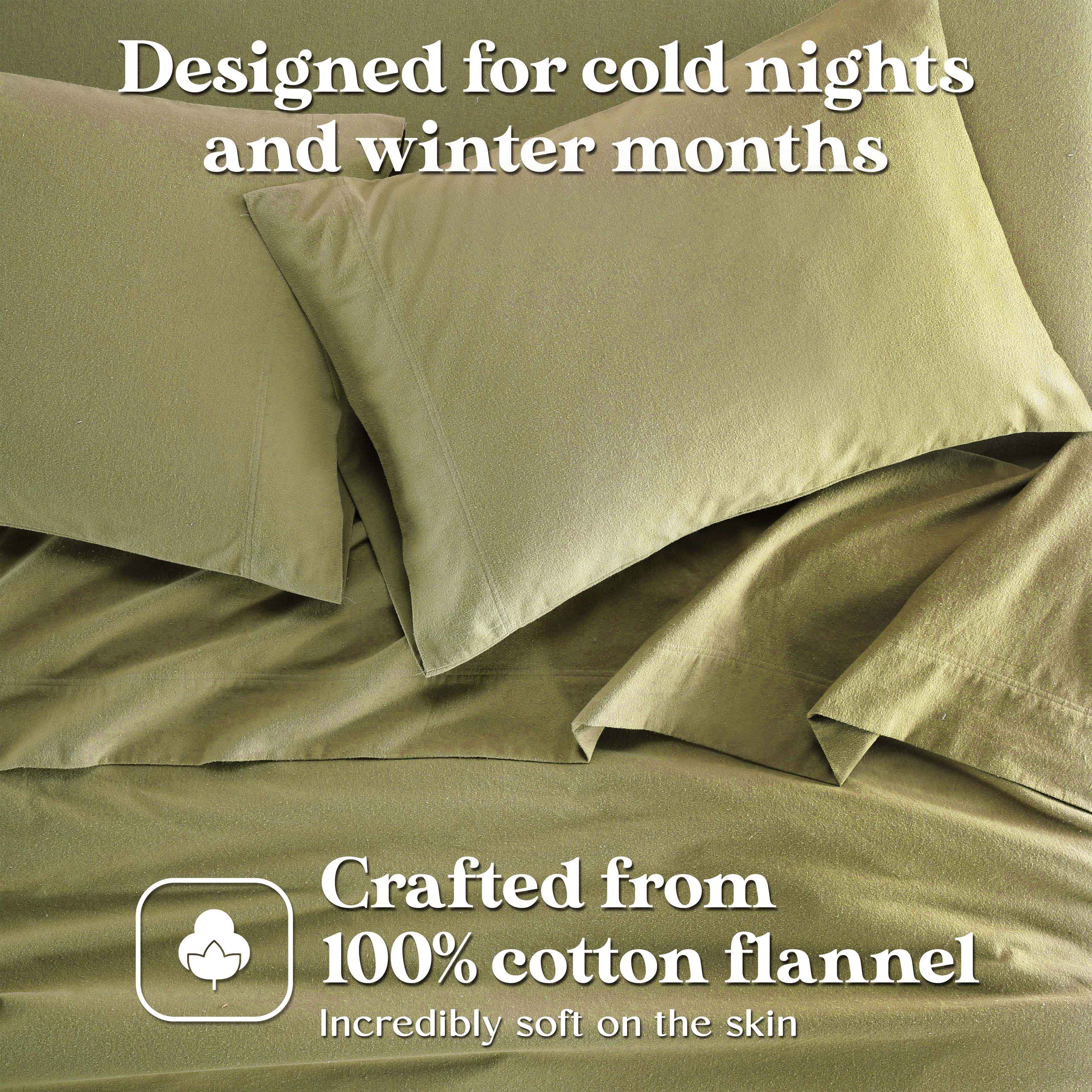 Rome Flannel Cotton Solid Fuzzy Pillowcases, Set of 2 - Image 19