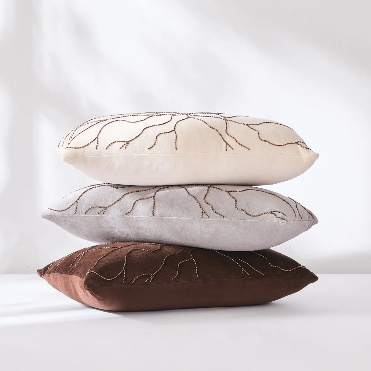 Roots Velvet Decorative Pillow Cover - Image 10