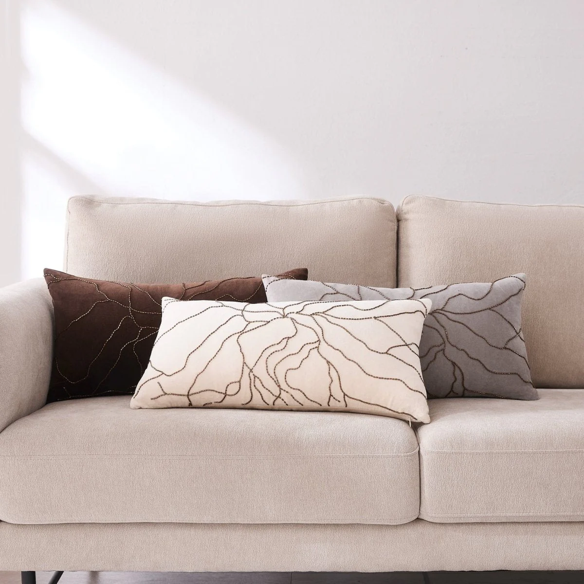 Roots Velvet Decorative Pillow Cover - Image 16