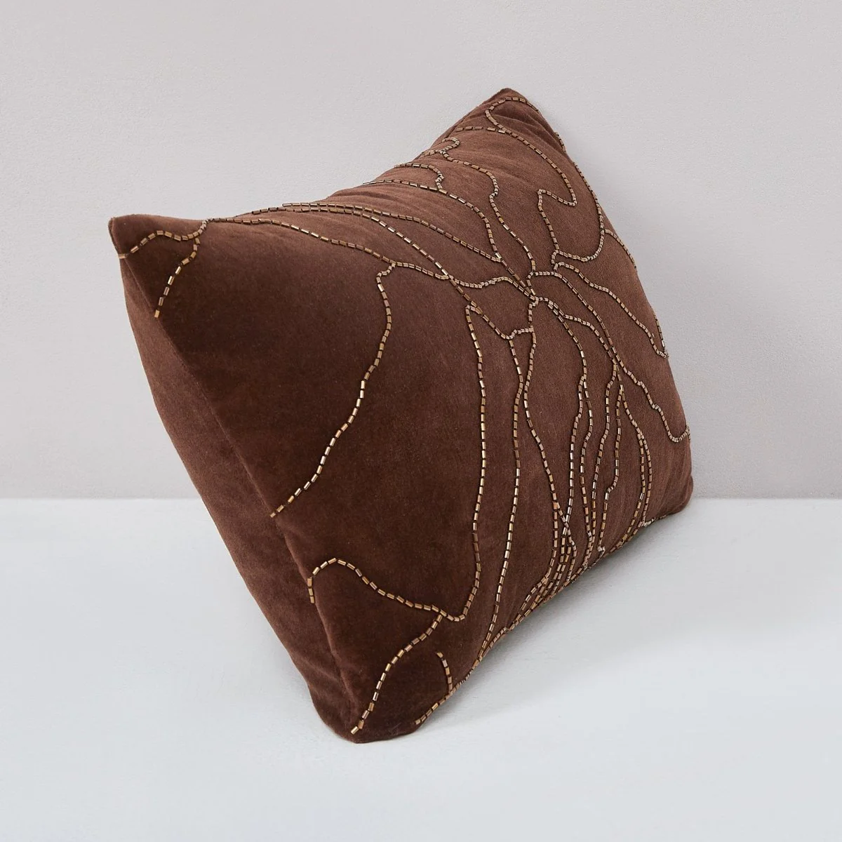 Roots Velvet Decorative Pillow Cover - Image 4