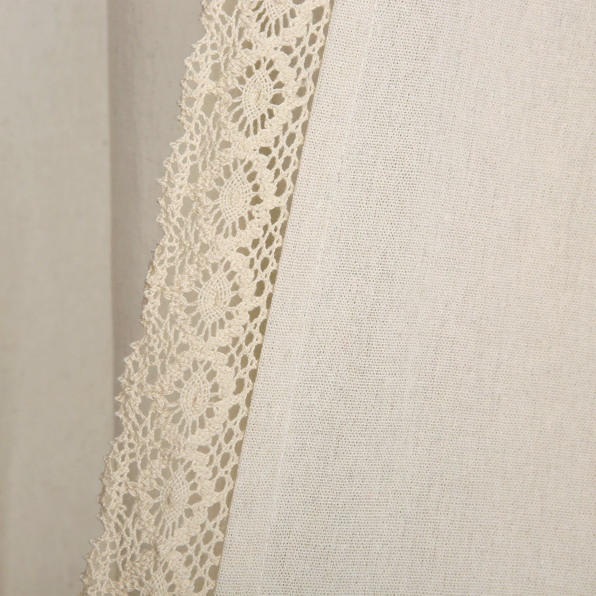 Rosalie Faux Linen Window Panel Set - Image 27
