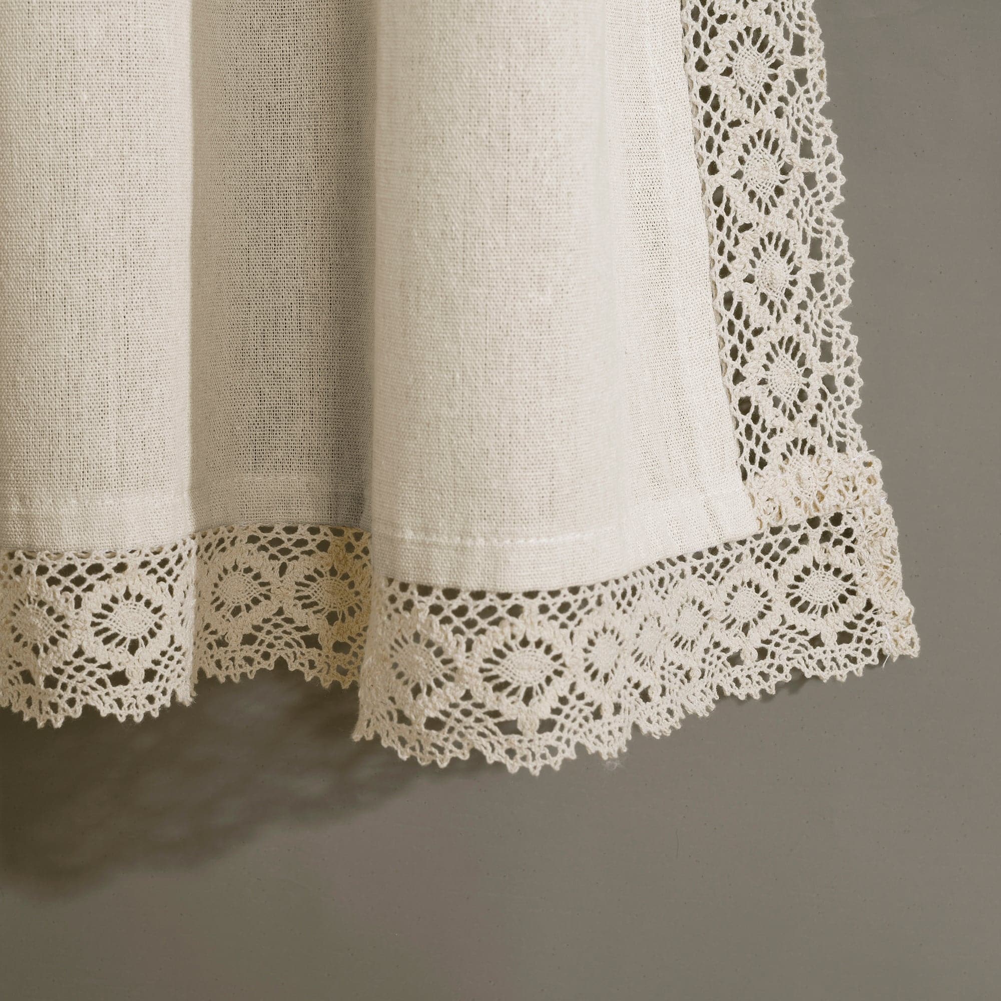 Rosalie Faux Linen Window Panel Set - Image 37